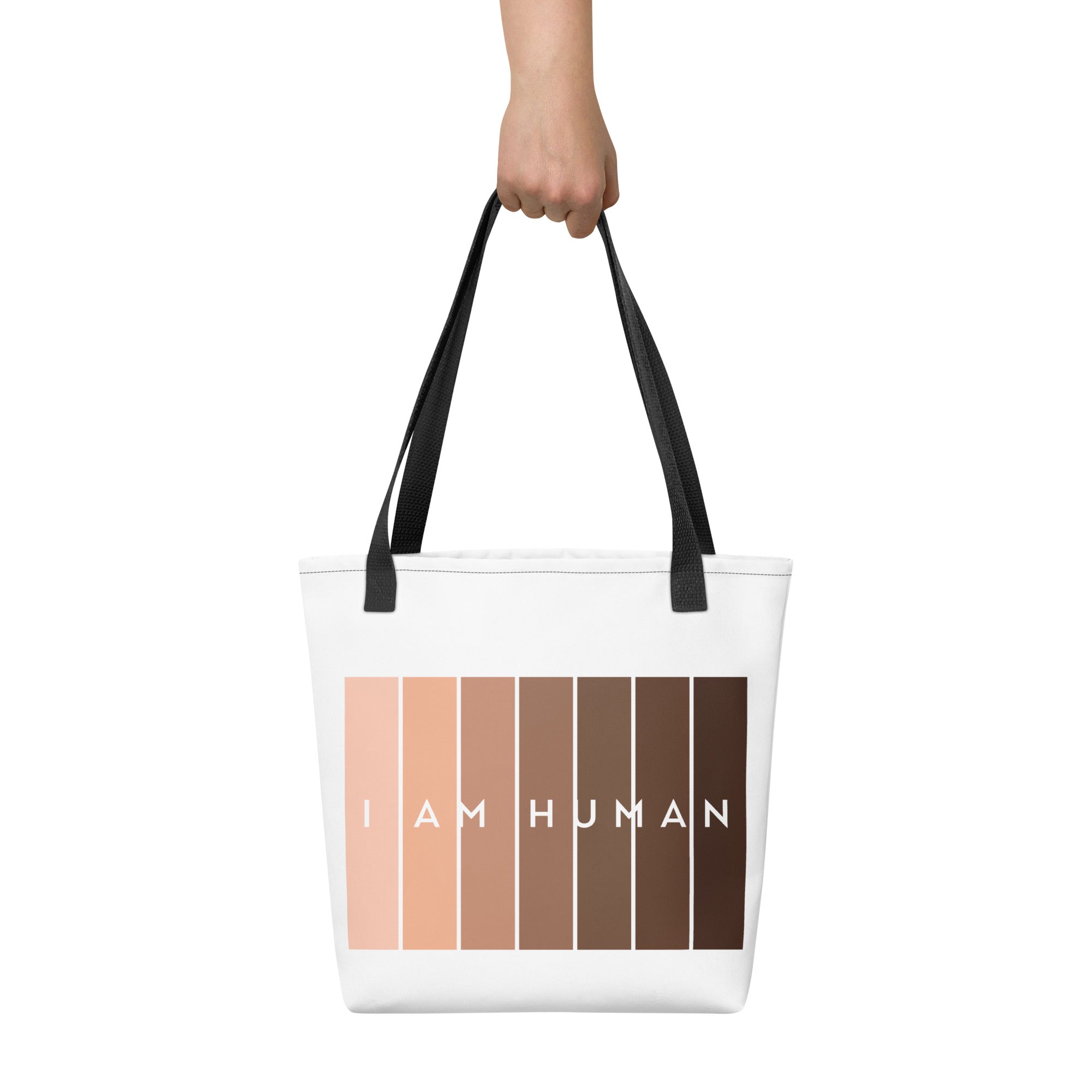 I Am Human Tote bag-Motivational-Smart-Ego friendly-simple