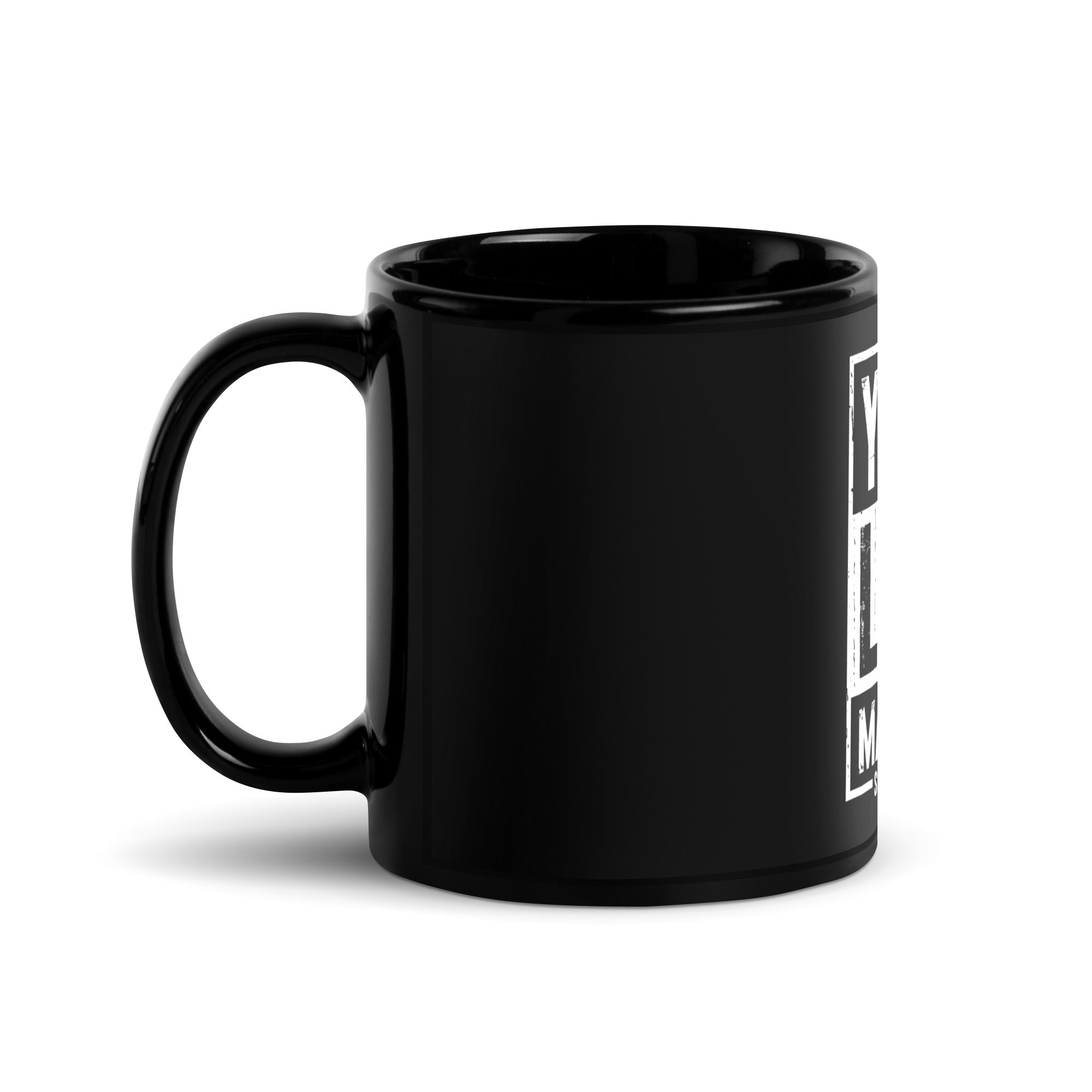 Your Life Matters So Does Mine Black Glossy Mug