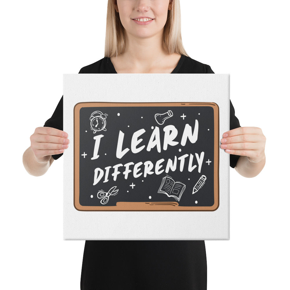 I Learn Differently Canvas