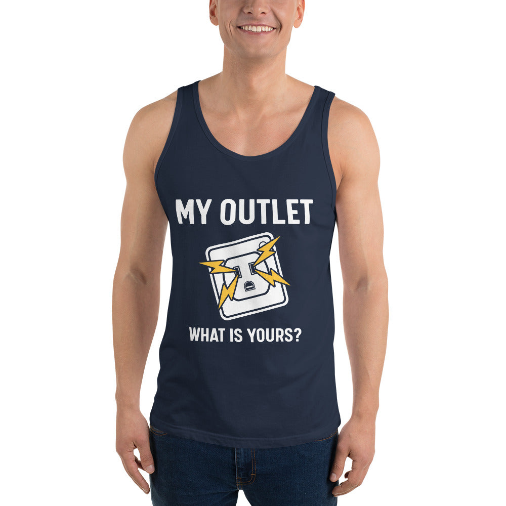 My Outlet What Is Yours ? Unisex Tank Top