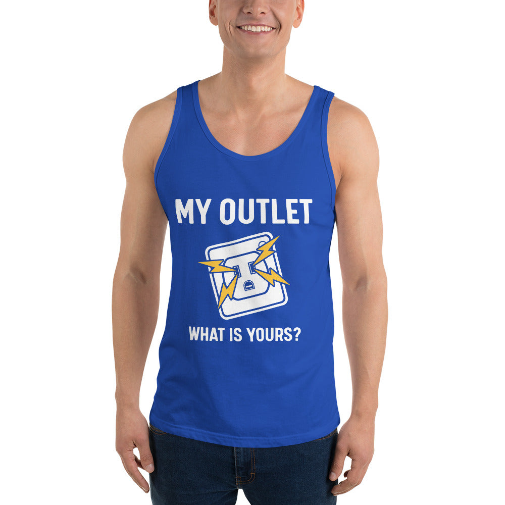 My Outlet What Is Yours ? Unisex Tank Top