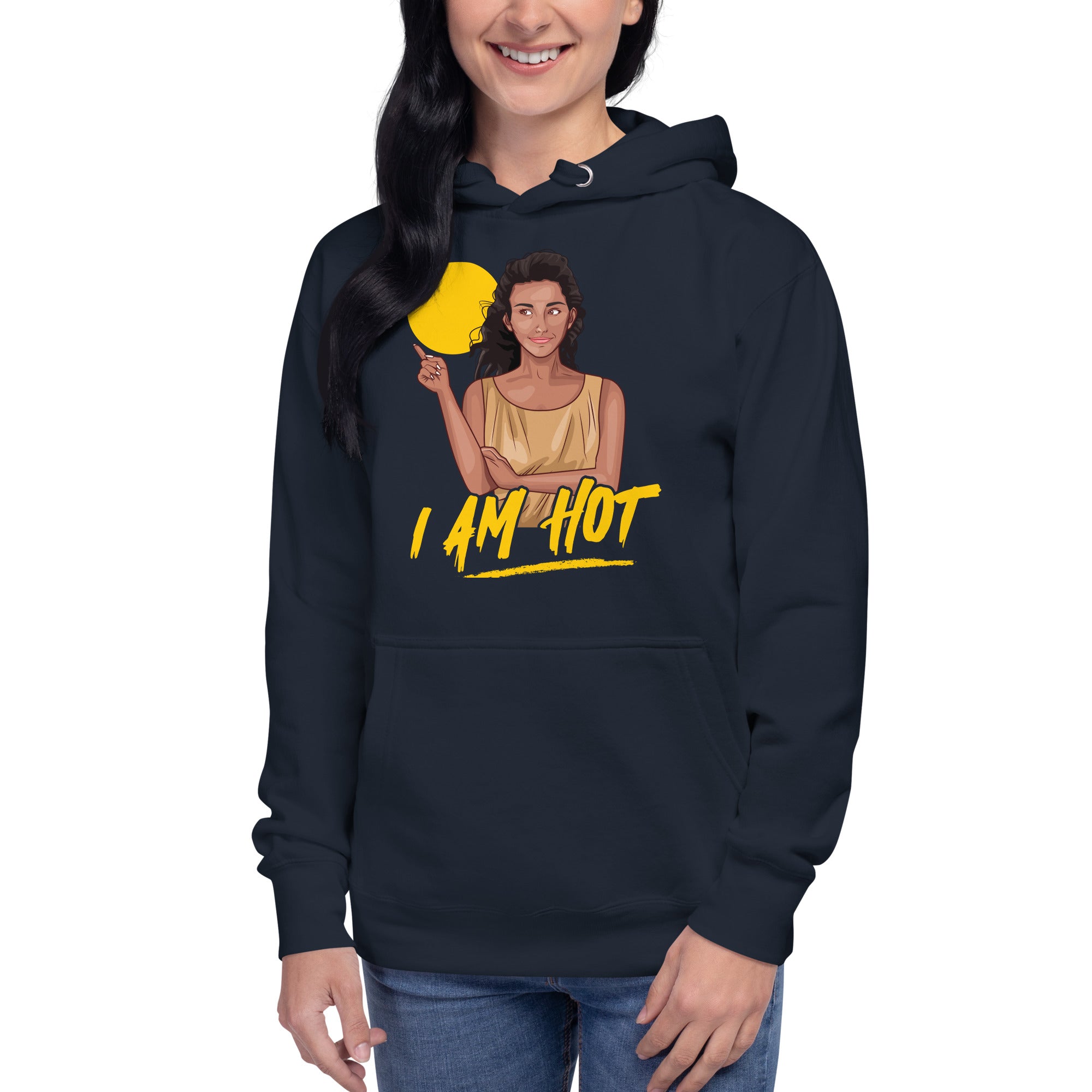 I Am Hot Unisex Hoodie