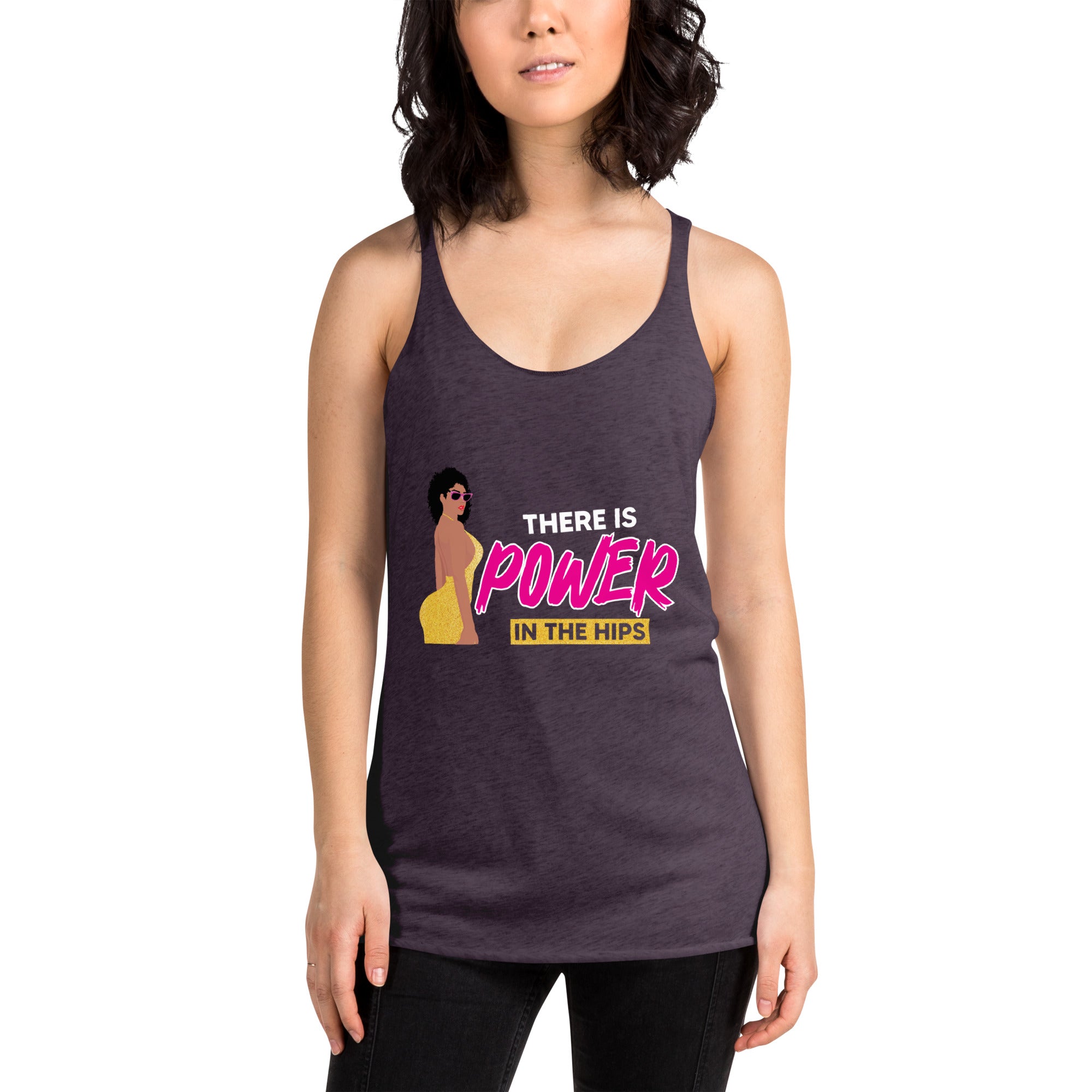 There is Power in The Hip Women's Racerback Tank