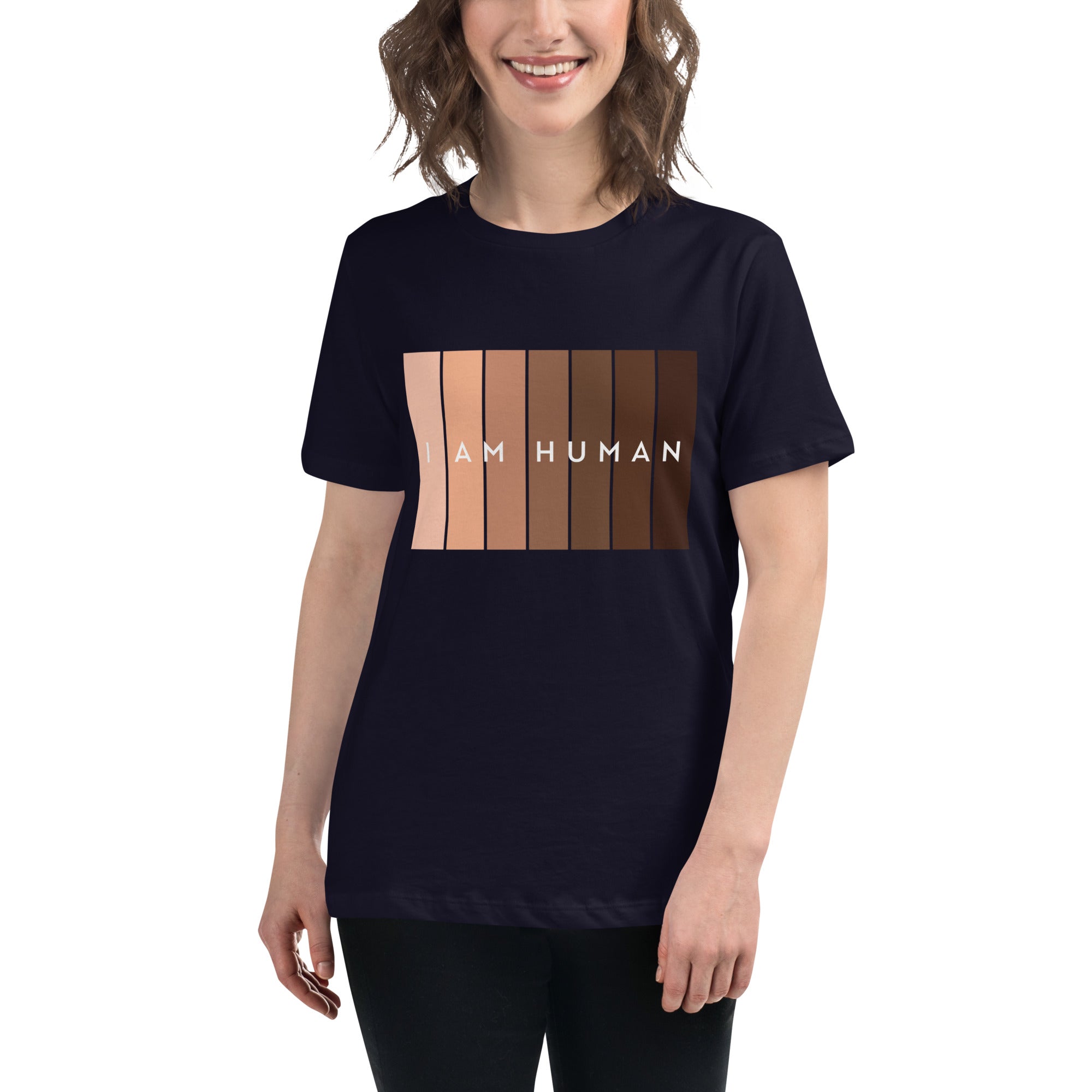 I Am Human Women's Relaxed T-Shirt