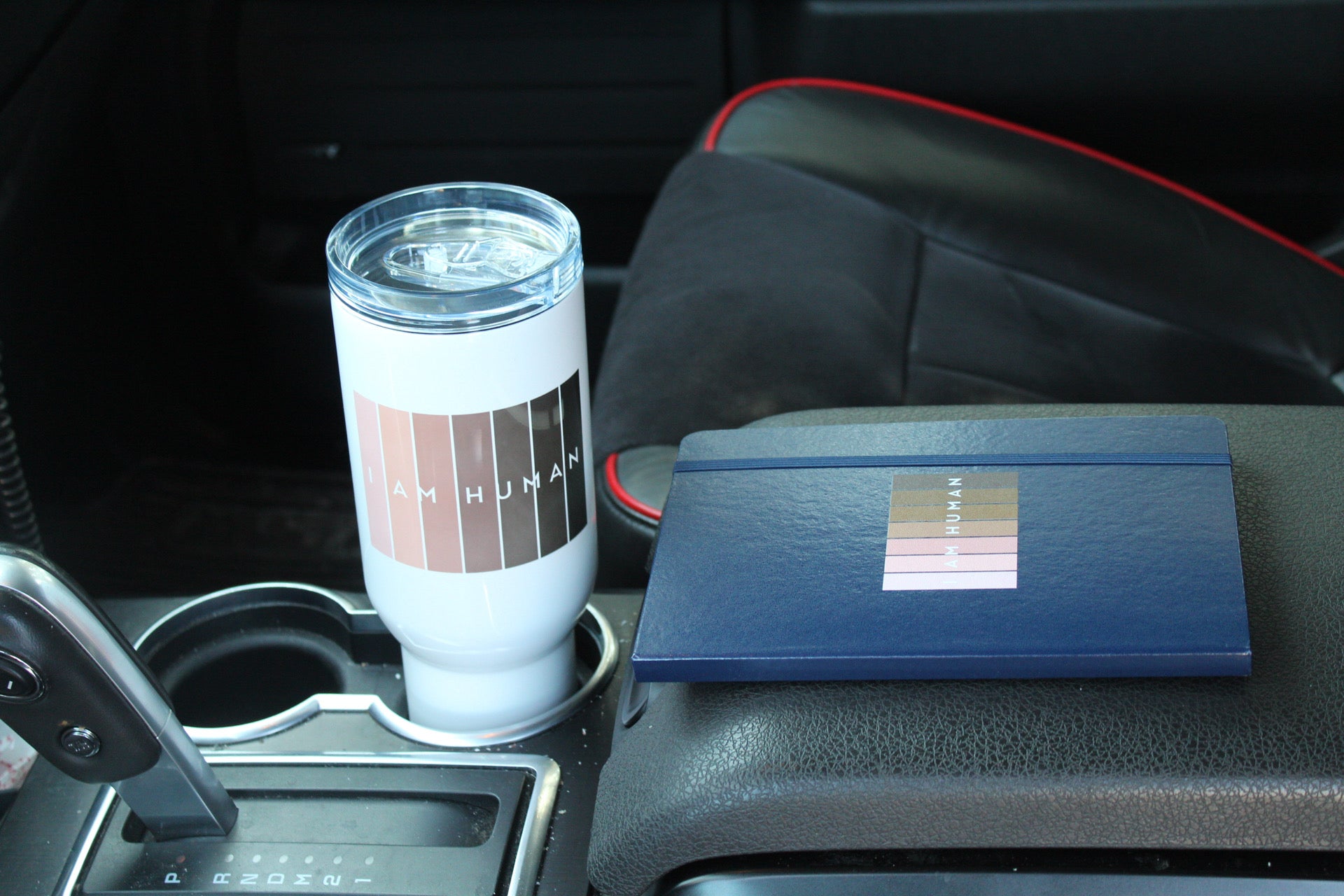 Stanley-Tumbler-I Am Human Travel mug with a handle-Motivational-Smart