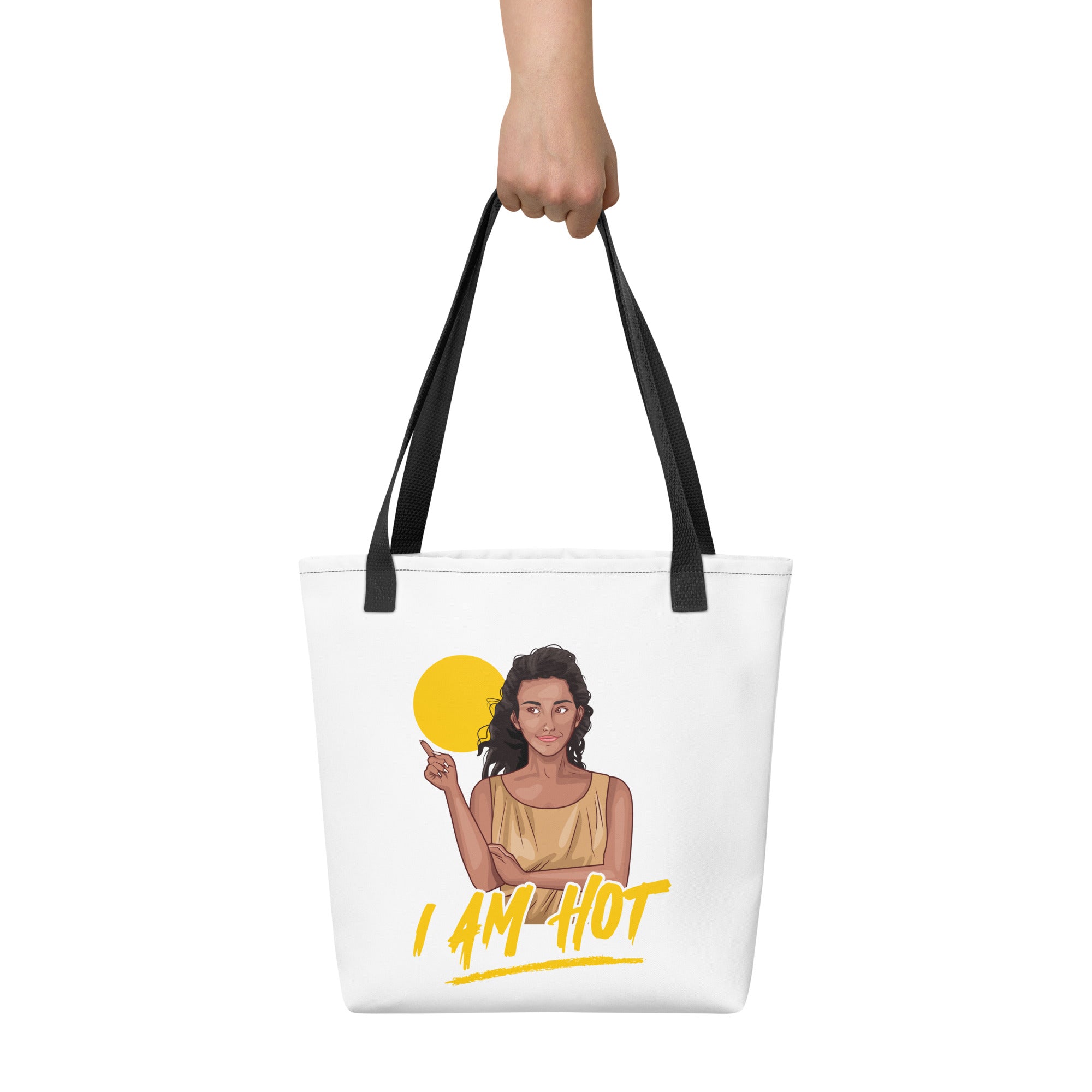 I Am Hot Tote bag