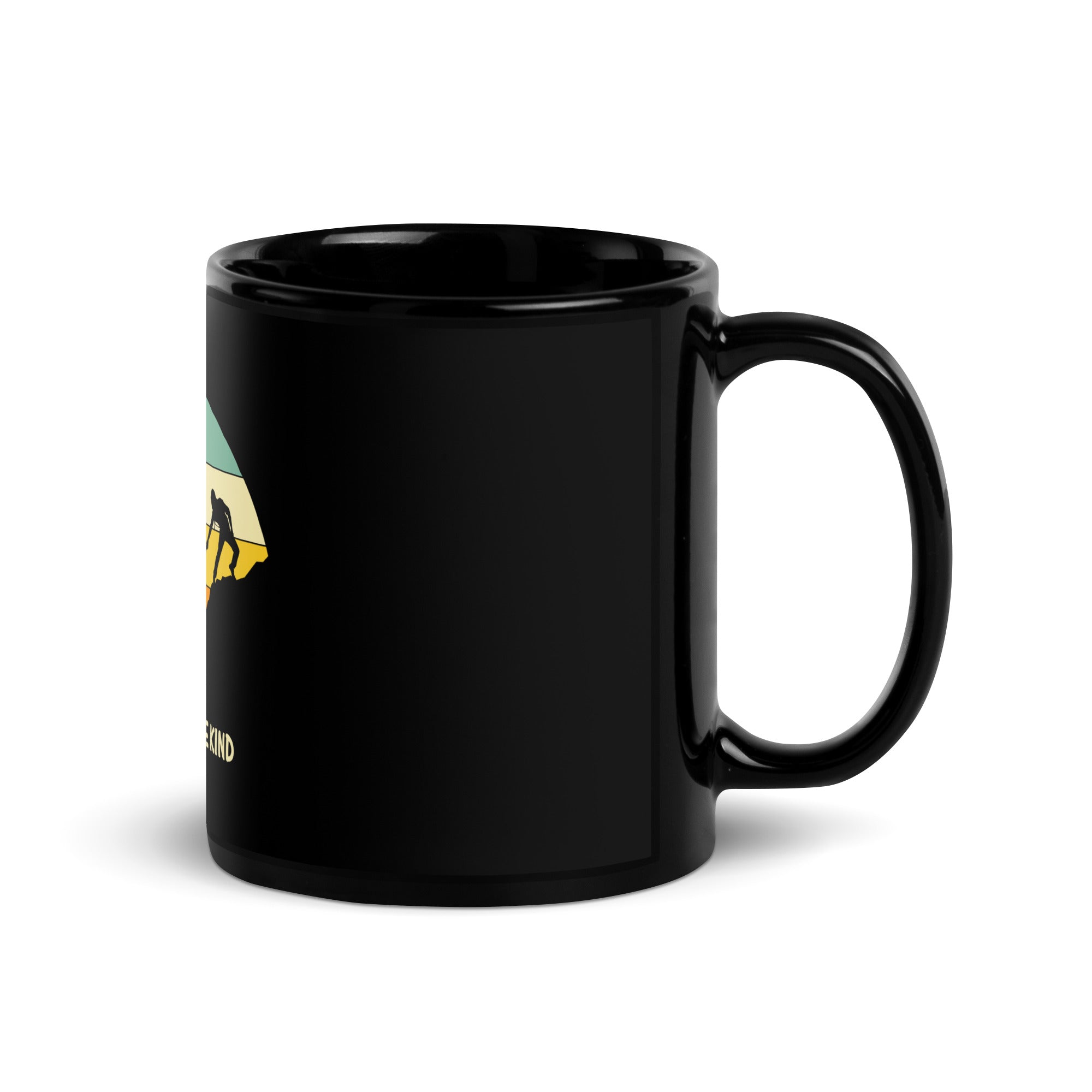Be Kind Black Glossy Mug