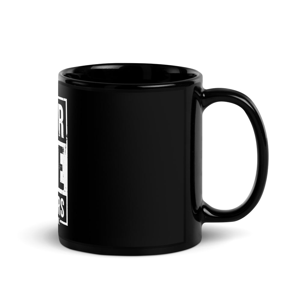 Your Life Matters So Does Mine Black Glossy Mug