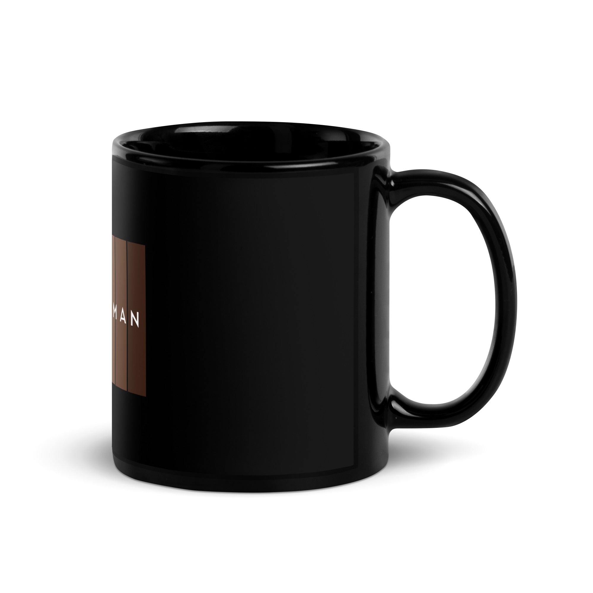 I Am Human Black Glossy Mug-Motivational-Smart-inspiration-kind-caring-compassion