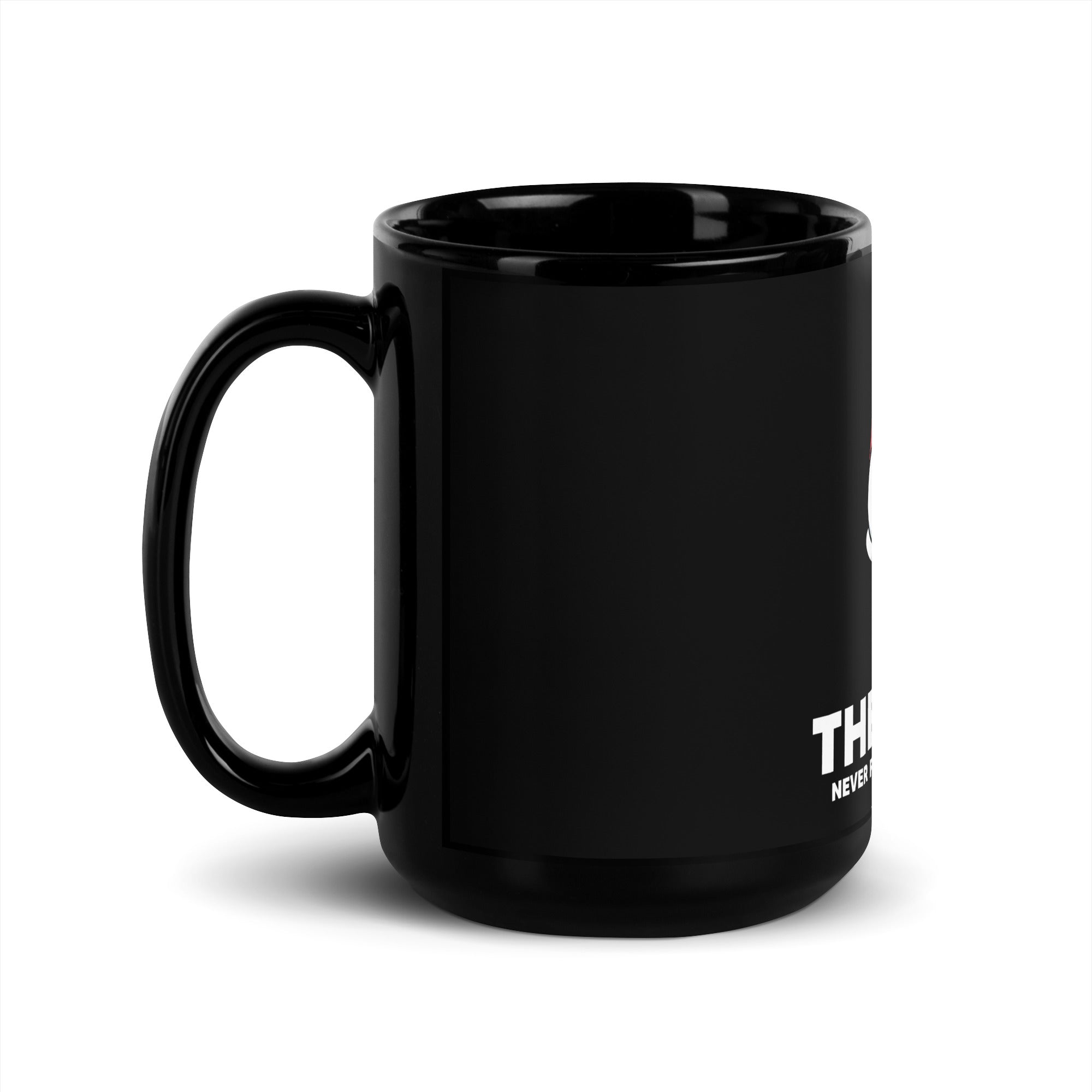 The Heart Never Forgets A Good Deed Black Glossy Mug-Motivational-Smart-inspiration-kind-caring-compassion