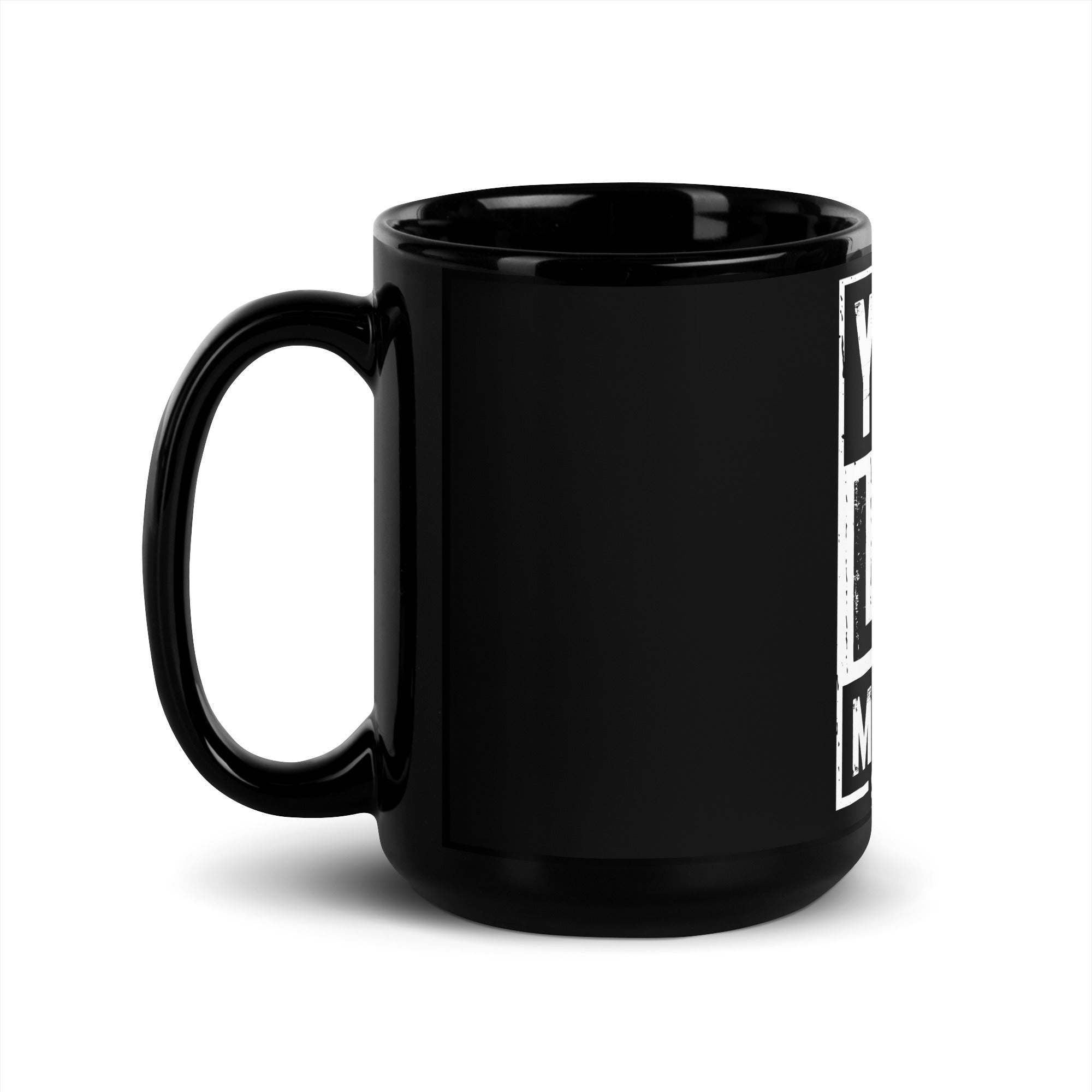 Your Life Matters So Does Mine Black Glossy Mug
