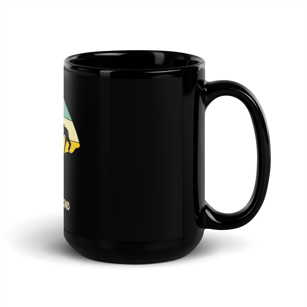 Be Kind Black Glossy Mug