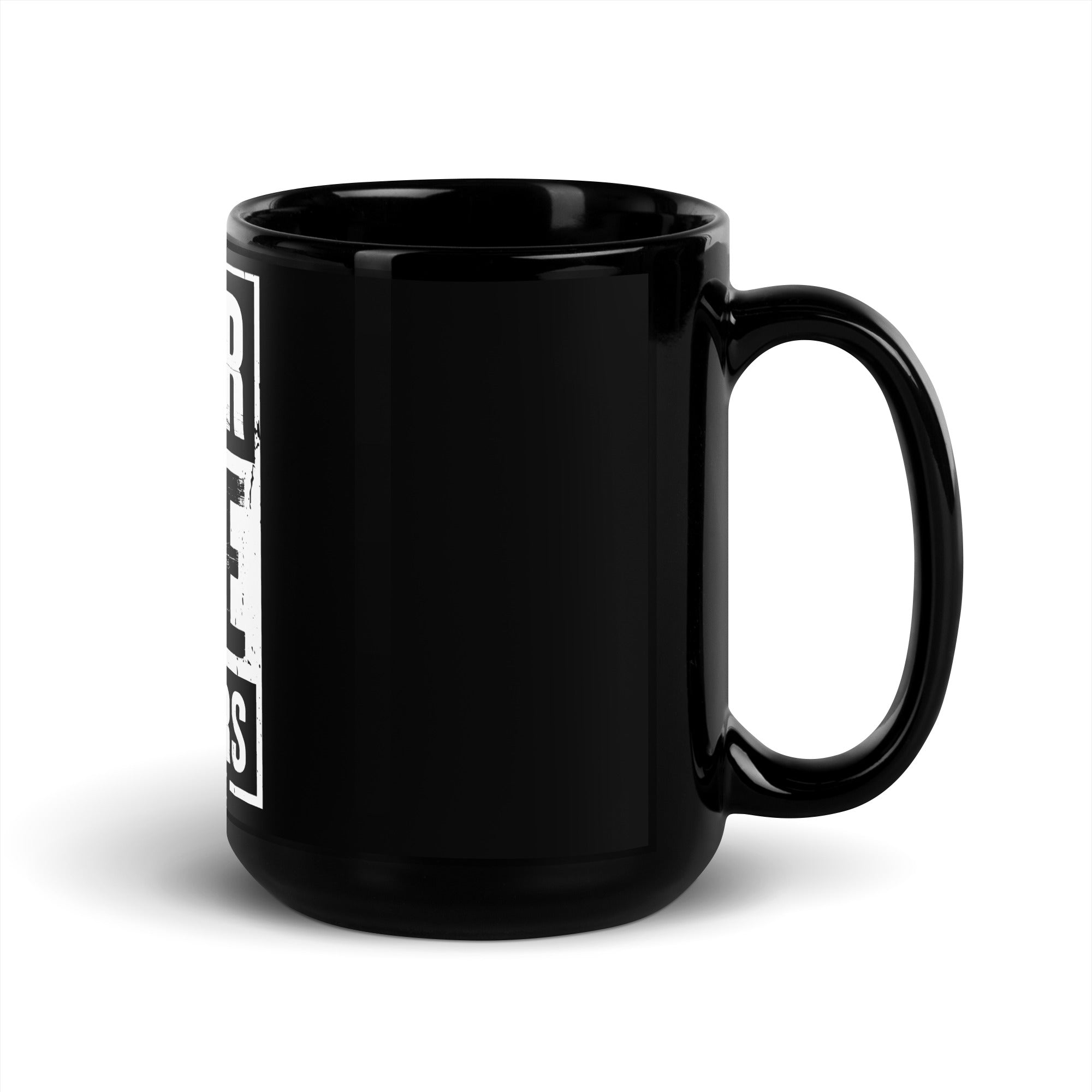 Your Life Matters So Does Mine Black Glossy Mug
