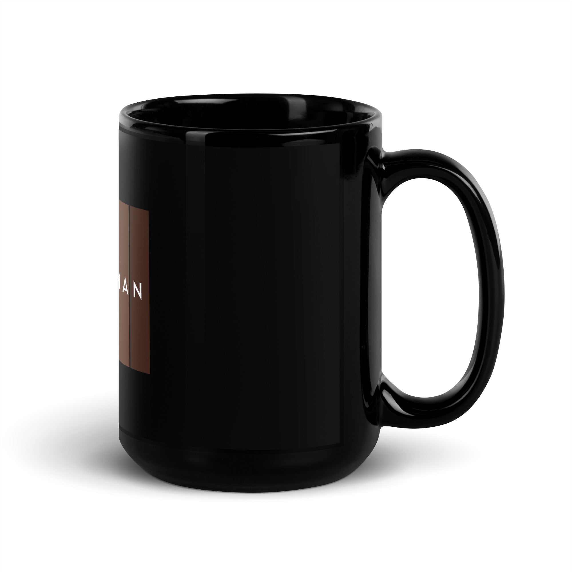 I Am Human Black Glossy Mug-Motivational-Smart-inspiration-kind-caring-compassion