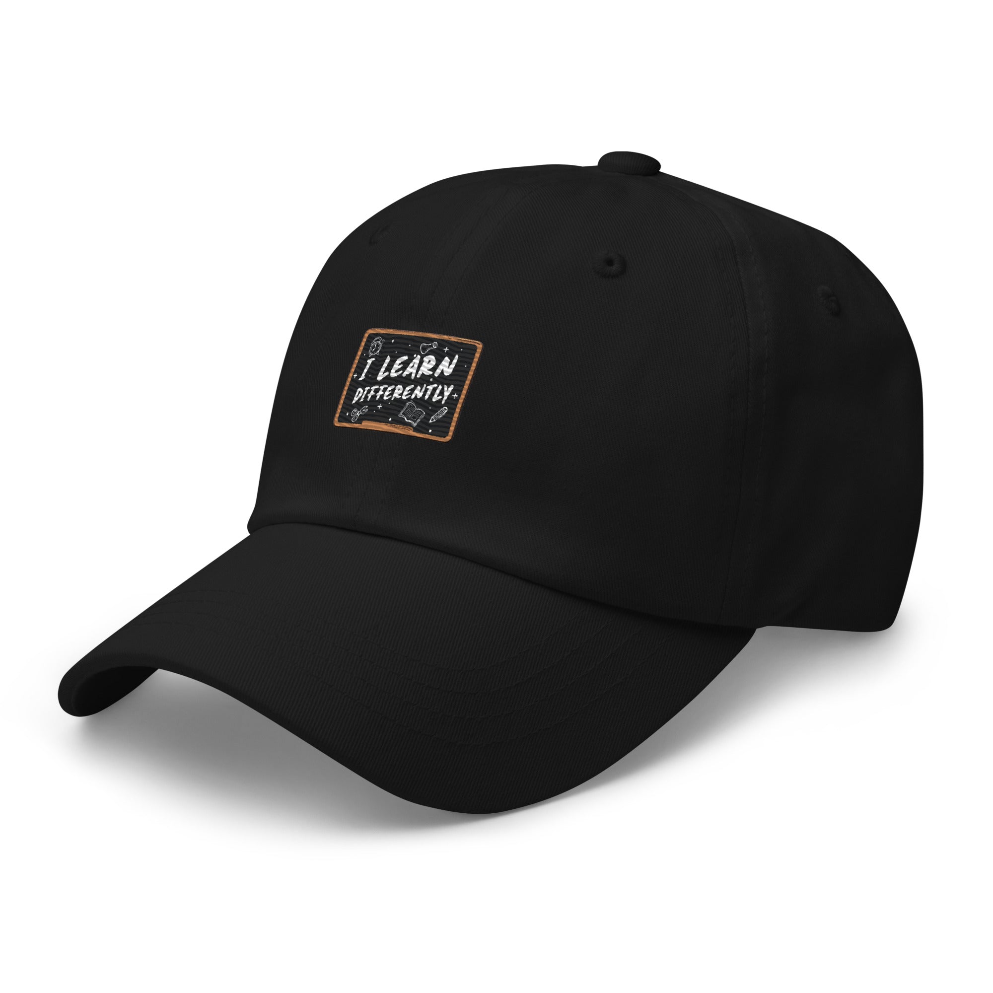 I Learn Differently Dad hat