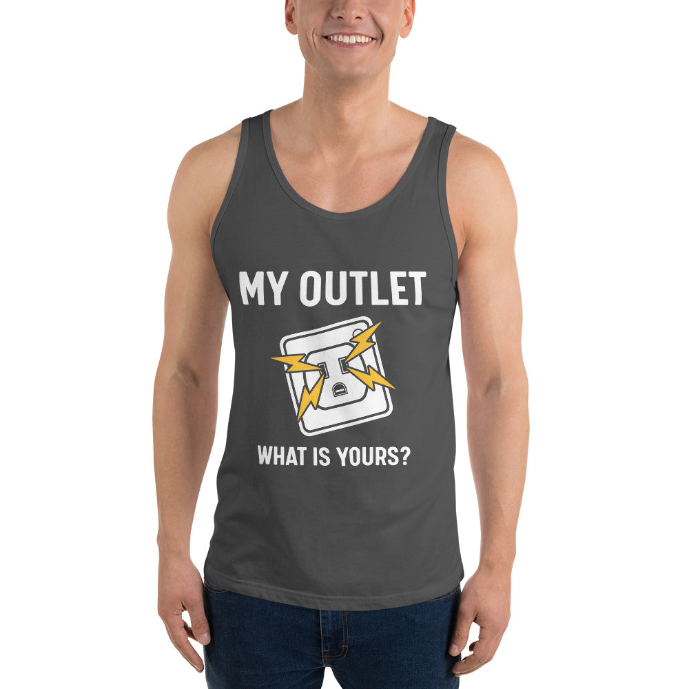 My Outlet What Is Yours ? Unisex Tank Top