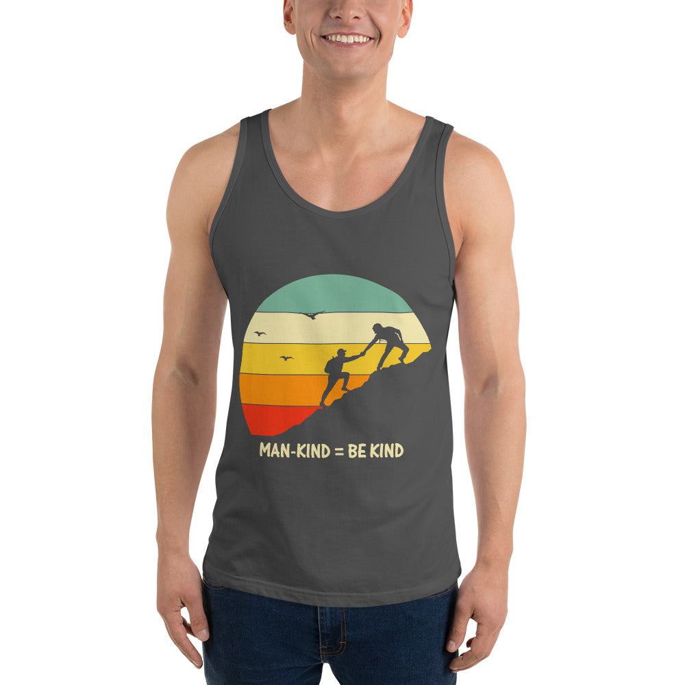 Be Kind  Unisex Tank Top-Motivational-Smart-appreciation-kindness