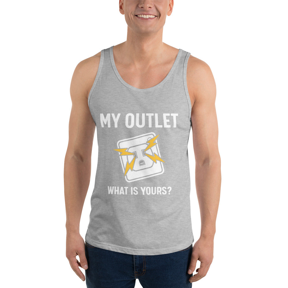 My Outlet What Is Yours ? Unisex Tank Top