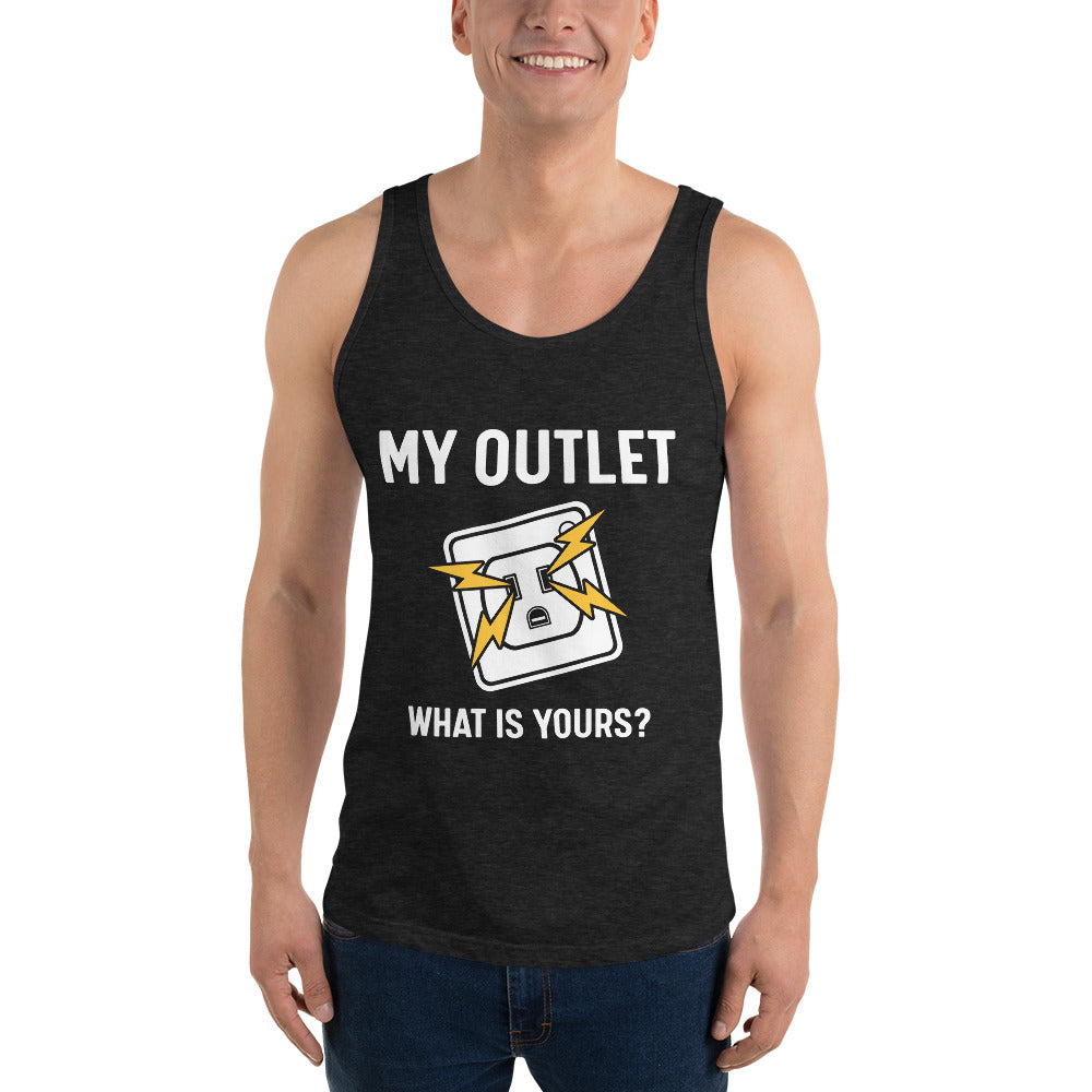 My Outlet What Is Yours ? Unisex Tank Top