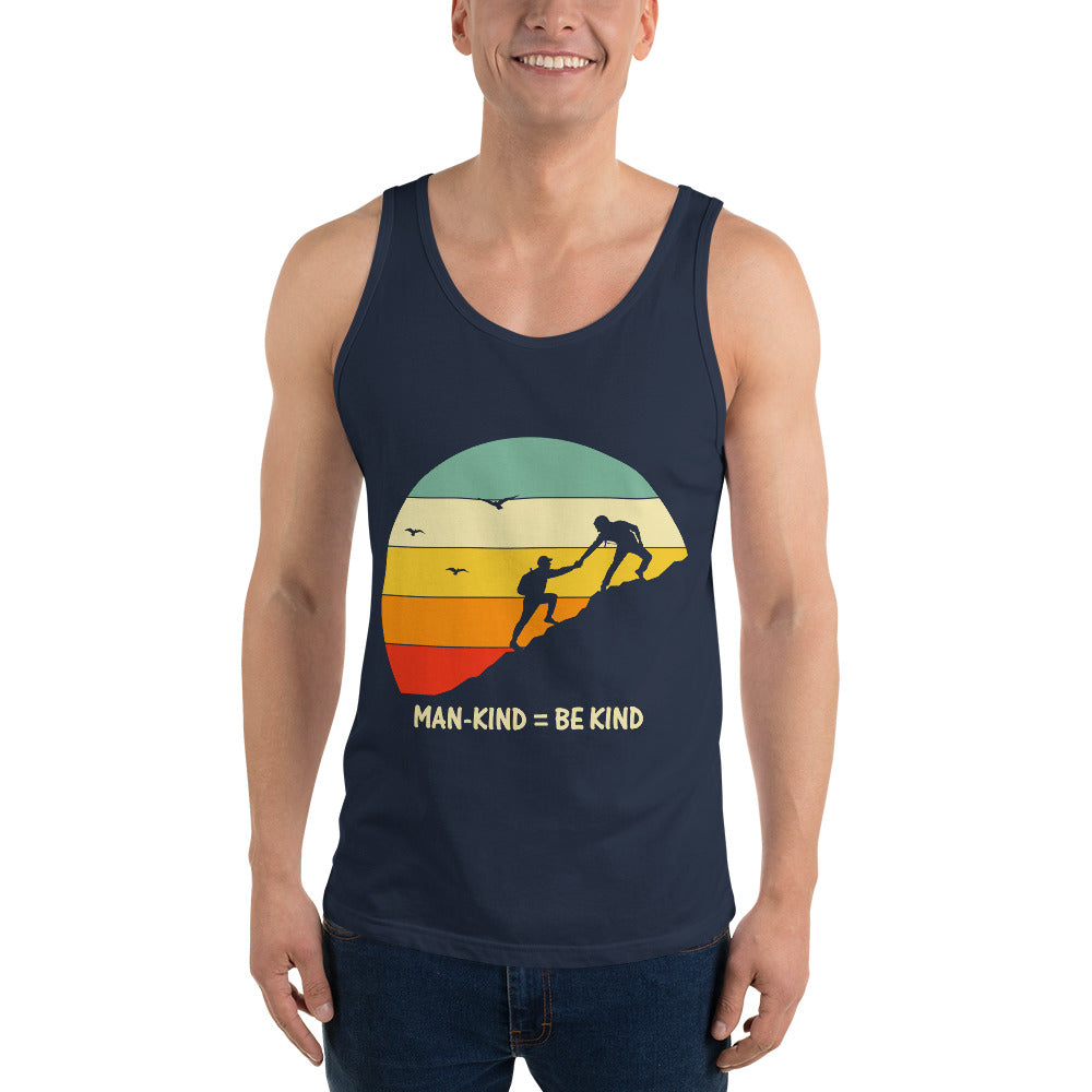 Be Kind  Unisex Tank Top-Motivational-Smart-appreciation-kindness