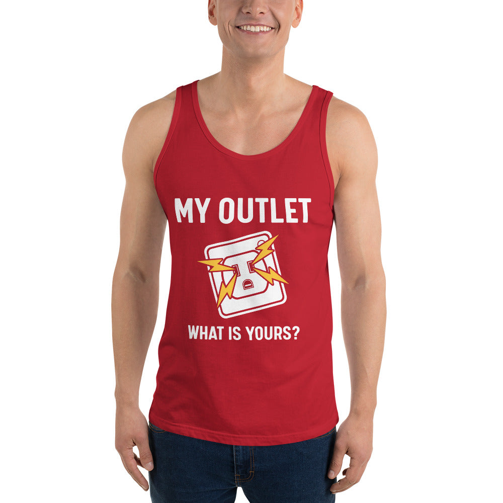 My Outlet What Is Yours ? Unisex Tank Top
