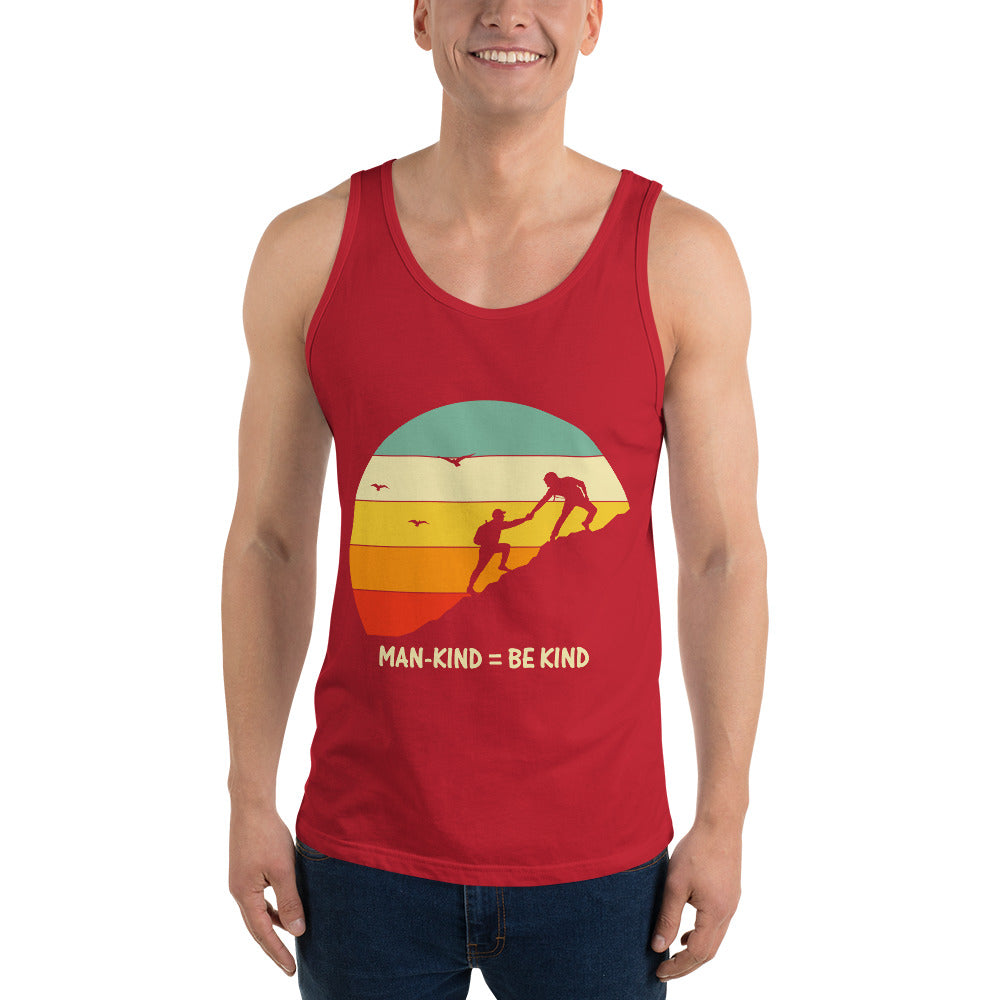 Be Kind  Unisex Tank Top-Motivational-Smart-appreciation-kindness