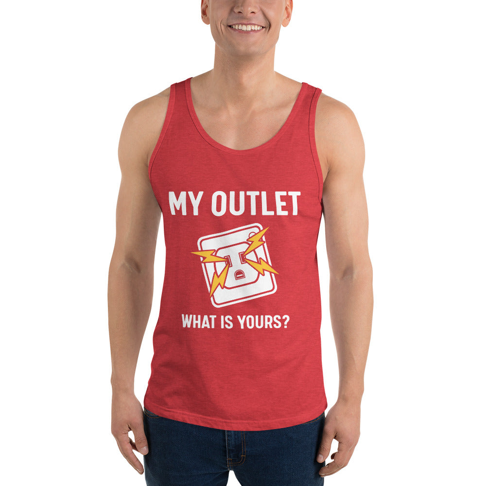 My Outlet What Is Yours ? Unisex Tank Top