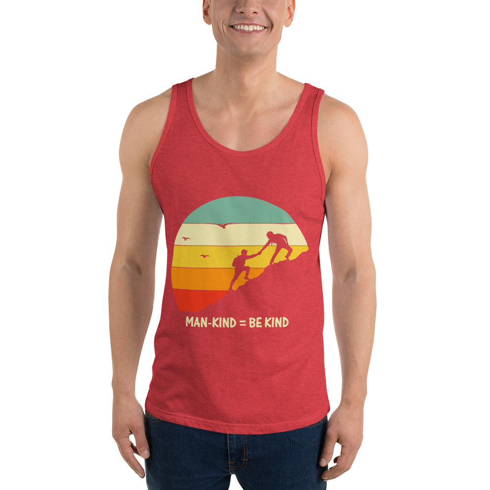 Be Kind  Unisex Tank Top-Motivational-Smart-appreciation-kindness