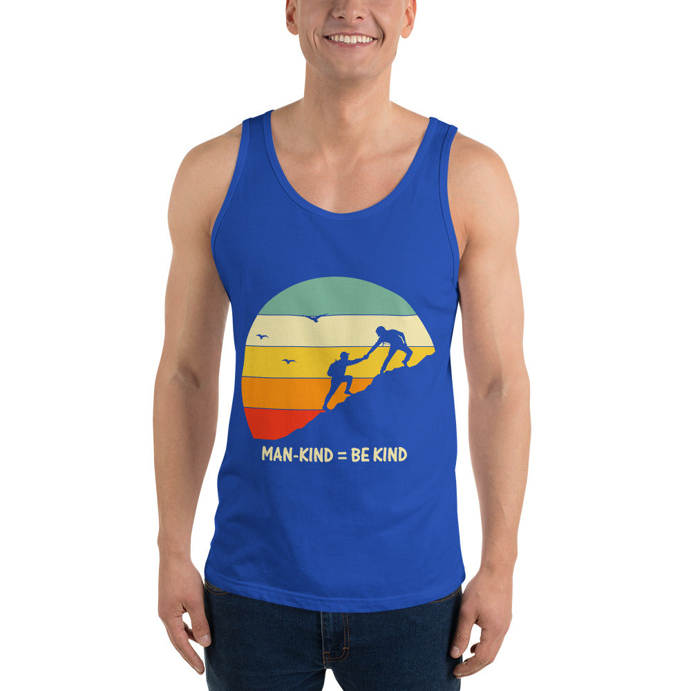 Be Kind  Unisex Tank Top-Motivational-Smart-appreciation-kindness