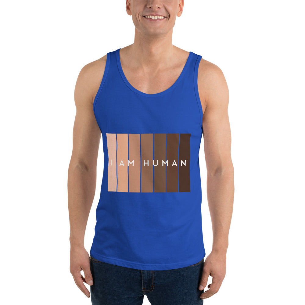 I Am Human Unisex Tank Top-Motivational-Smart