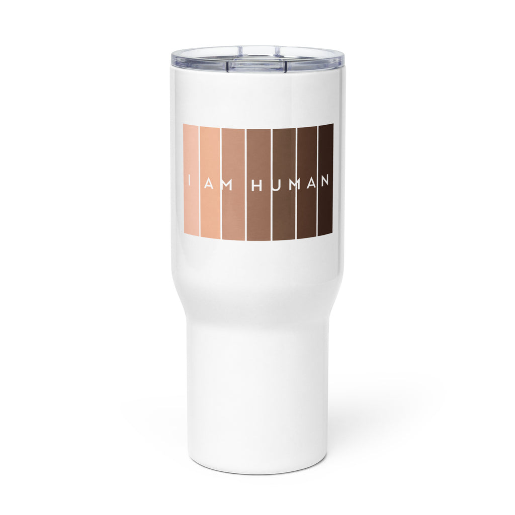 Stanley-Tumbler-I Am Human Travel mug with a handle-Motivational-Smart