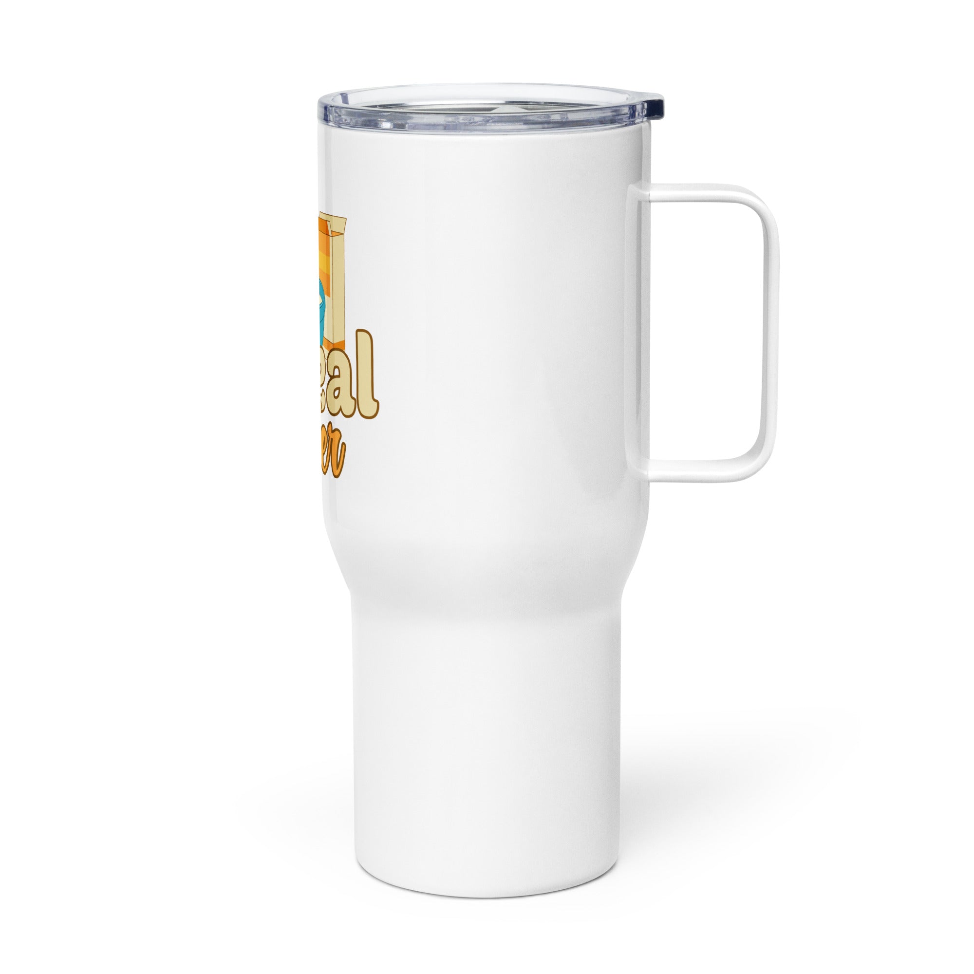 Stanley-Tumbler-Cereal Killer Travel mug with a handle