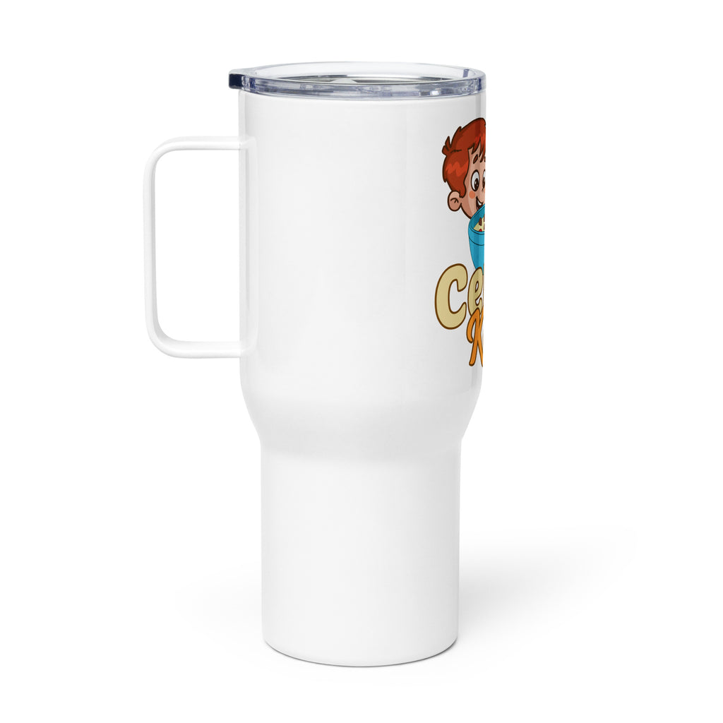 Stanley-Tumbler-Cereal Killer Travel mug with a handle
