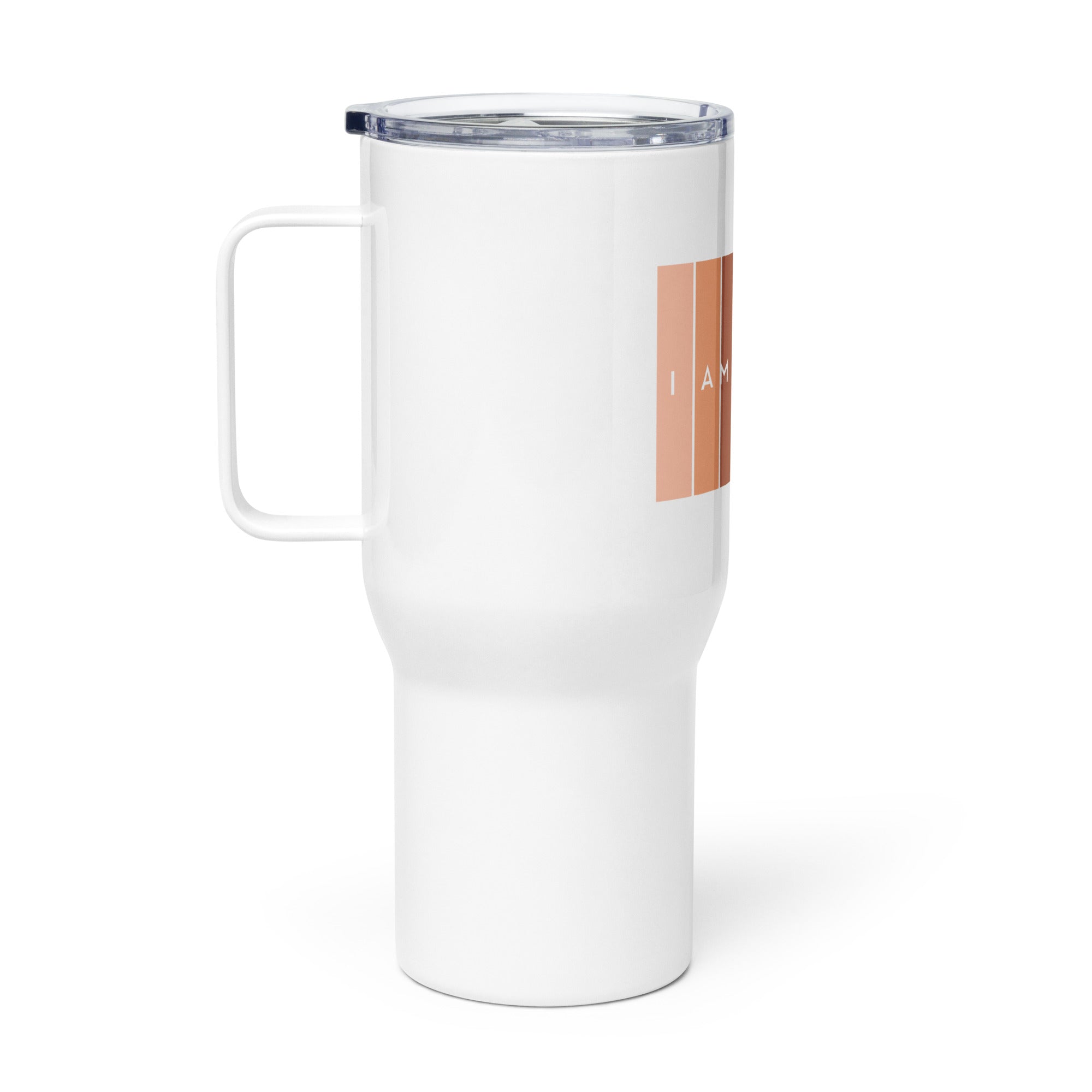 Stanley-Tumbler-I Am Human Travel mug with a handle-Motivational-Smart