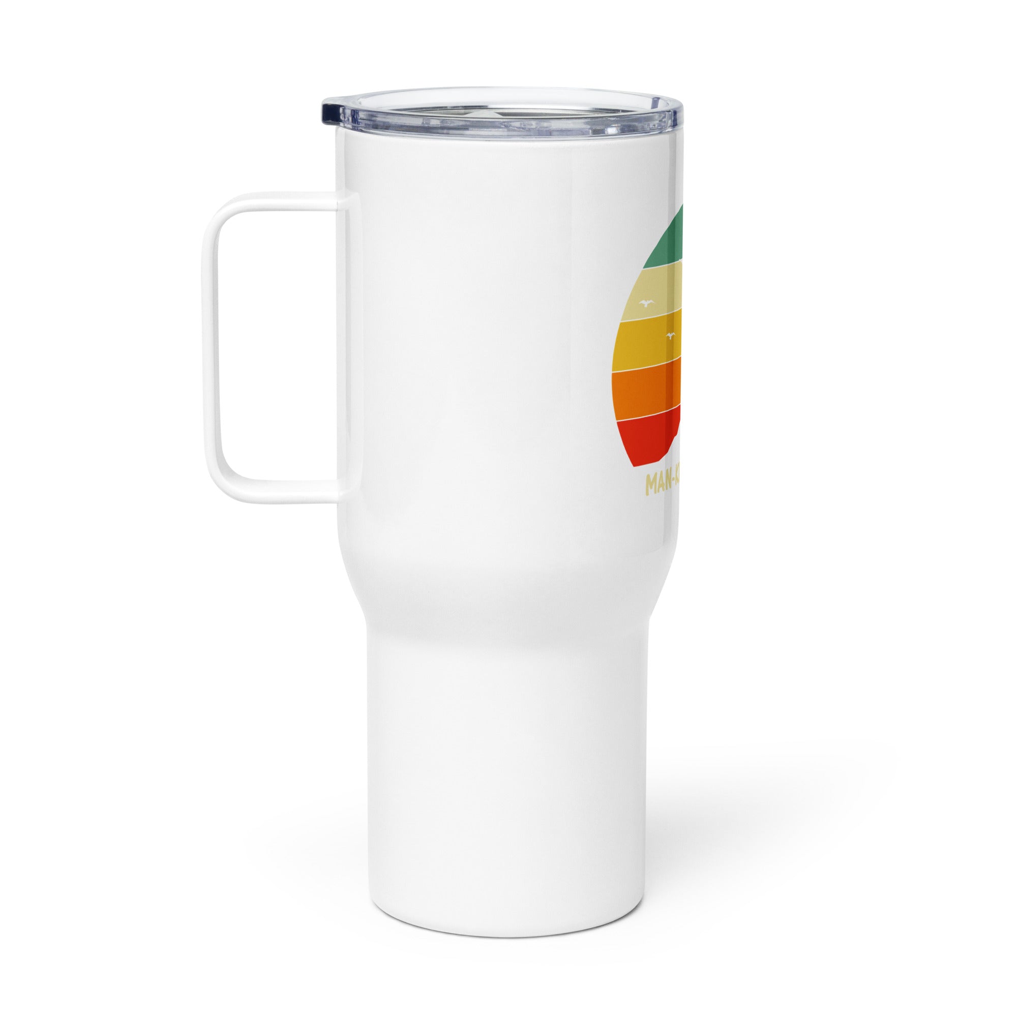 Stanley-Tumbler-Be Kind Travel mug with a handle