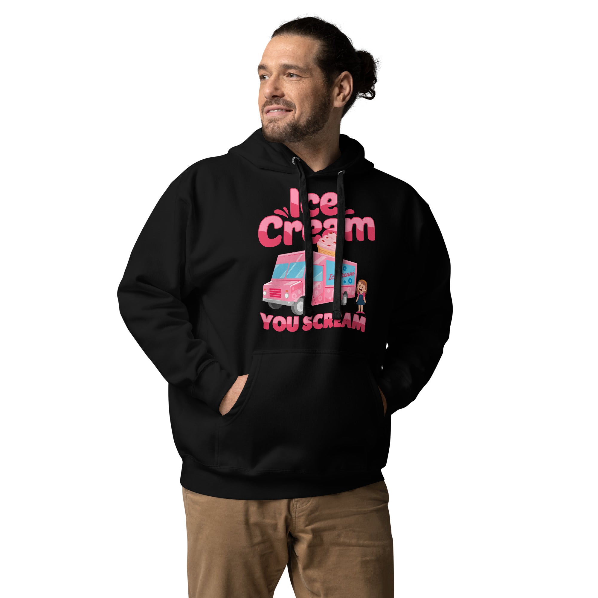 Ice Cream You Scream Unisex Hoodie