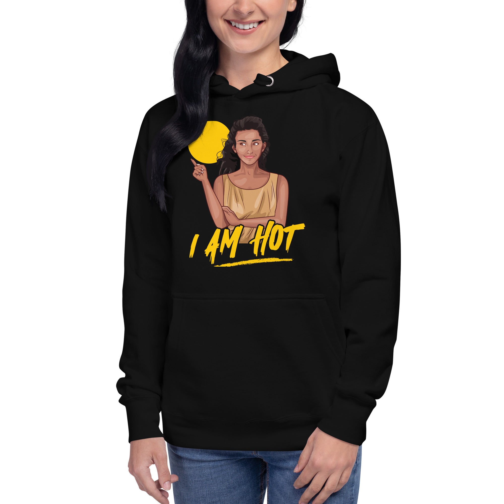I Am Hot Unisex Hoodie