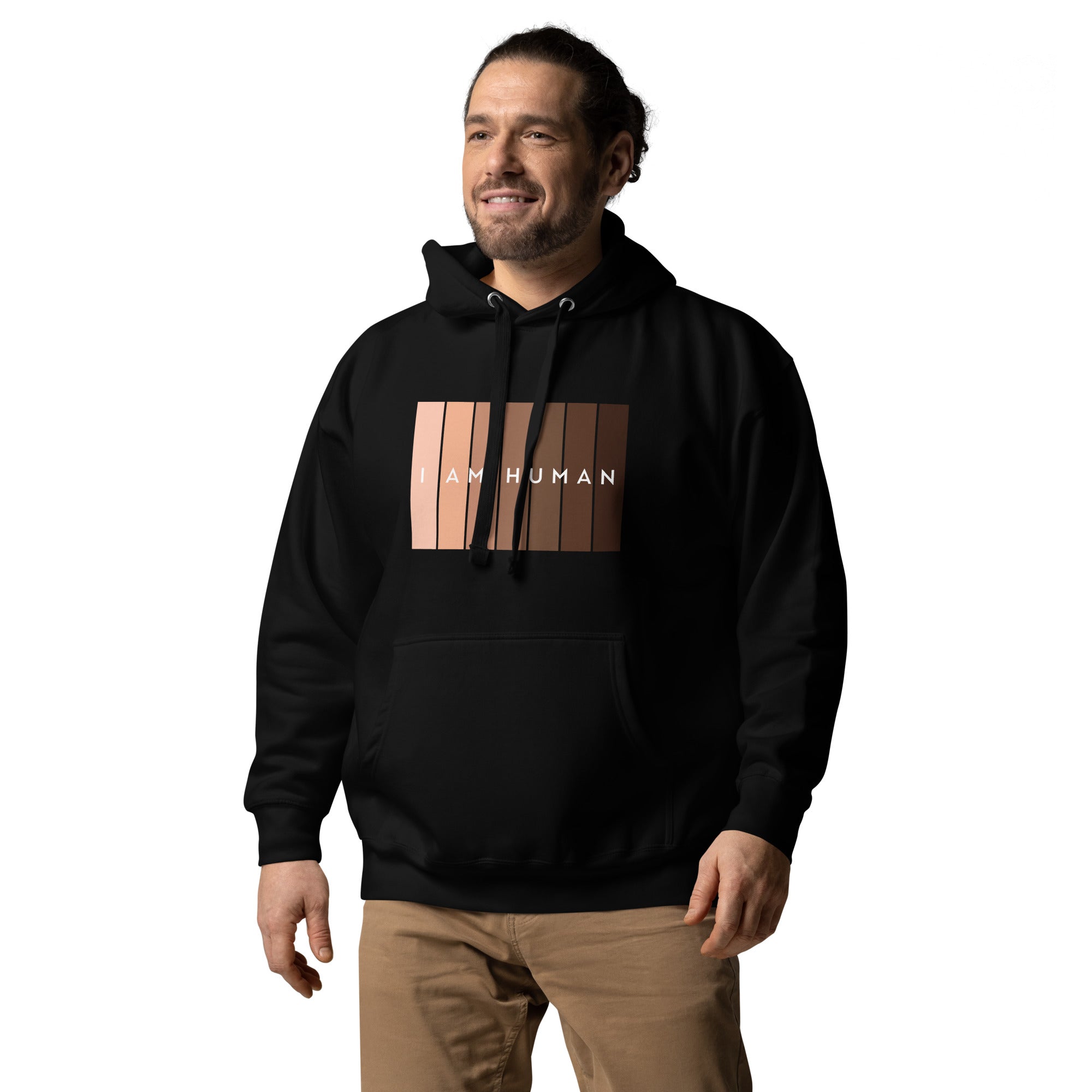 I Am Human Unisex Hoodie-Motivational-Smart-inspiration-kind-caring-compassion