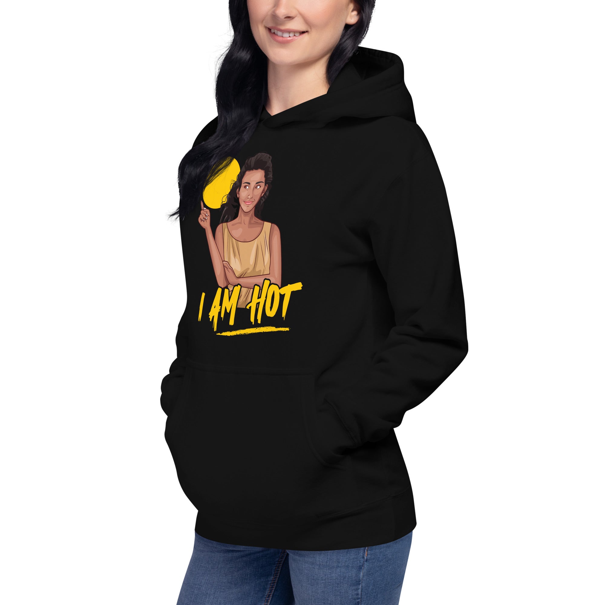 I Am Hot Unisex Hoodie