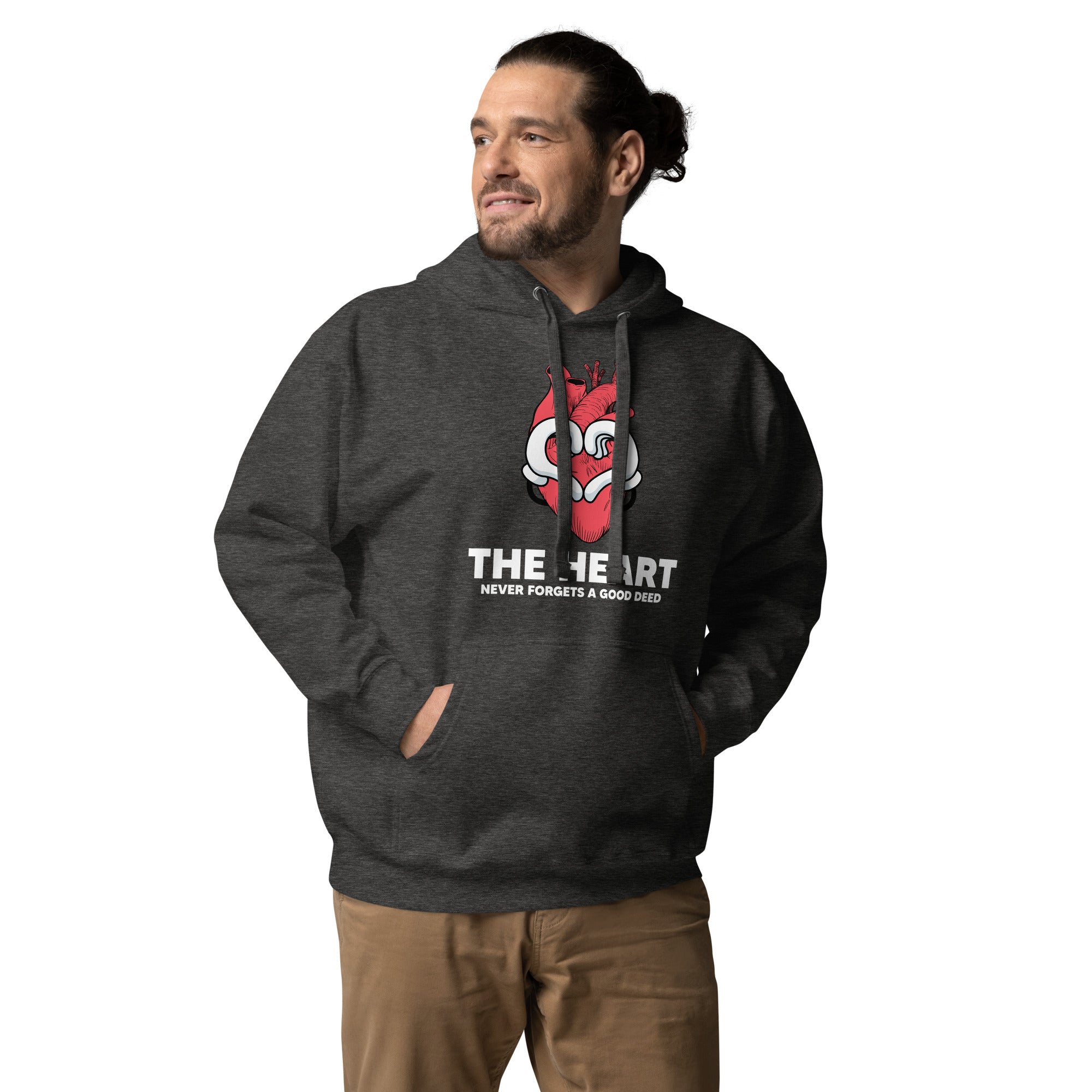 The Heart Never Forgets A Good Deed Unisex Hoodie