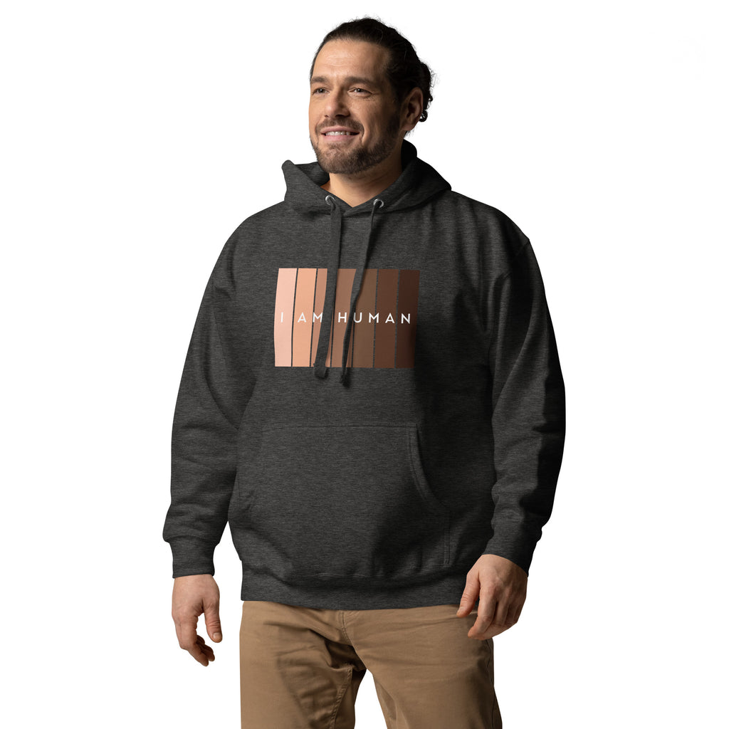 I Am Human Unisex Hoodie-Motivational-Smart-inspiration-kind-caring-compassion
