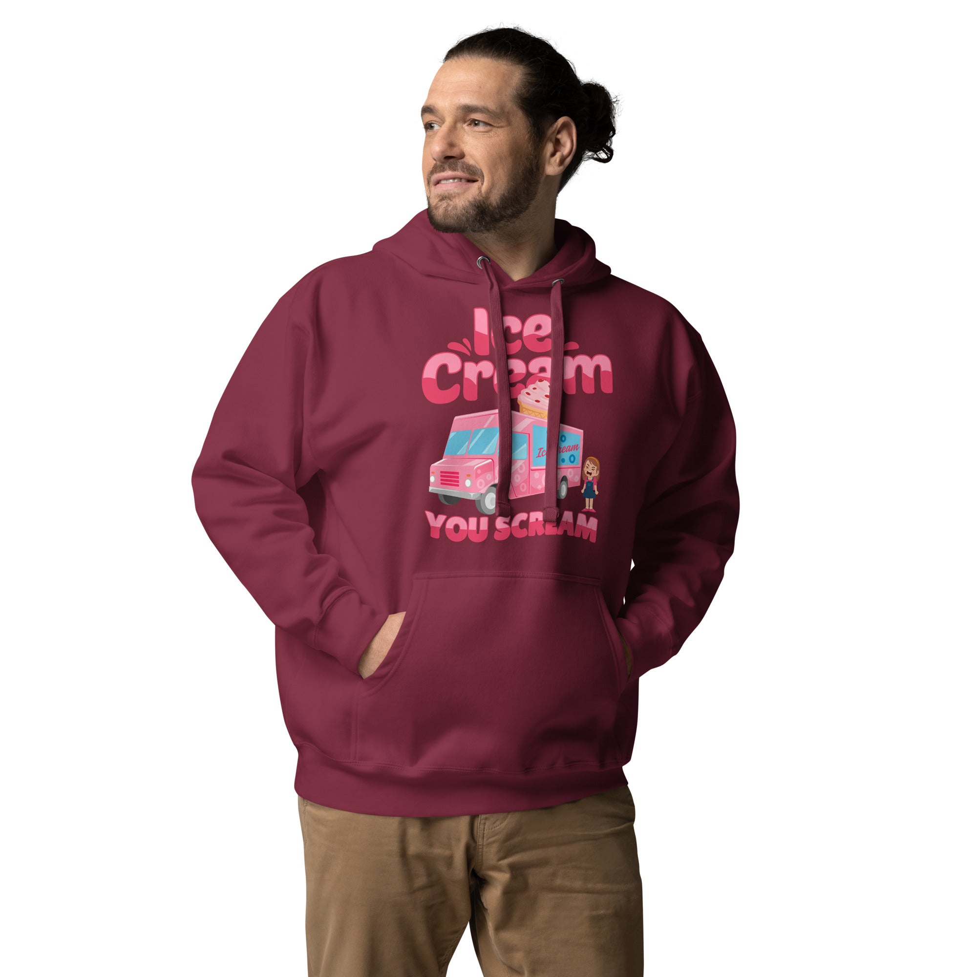 Ice Cream You Scream Unisex Hoodie