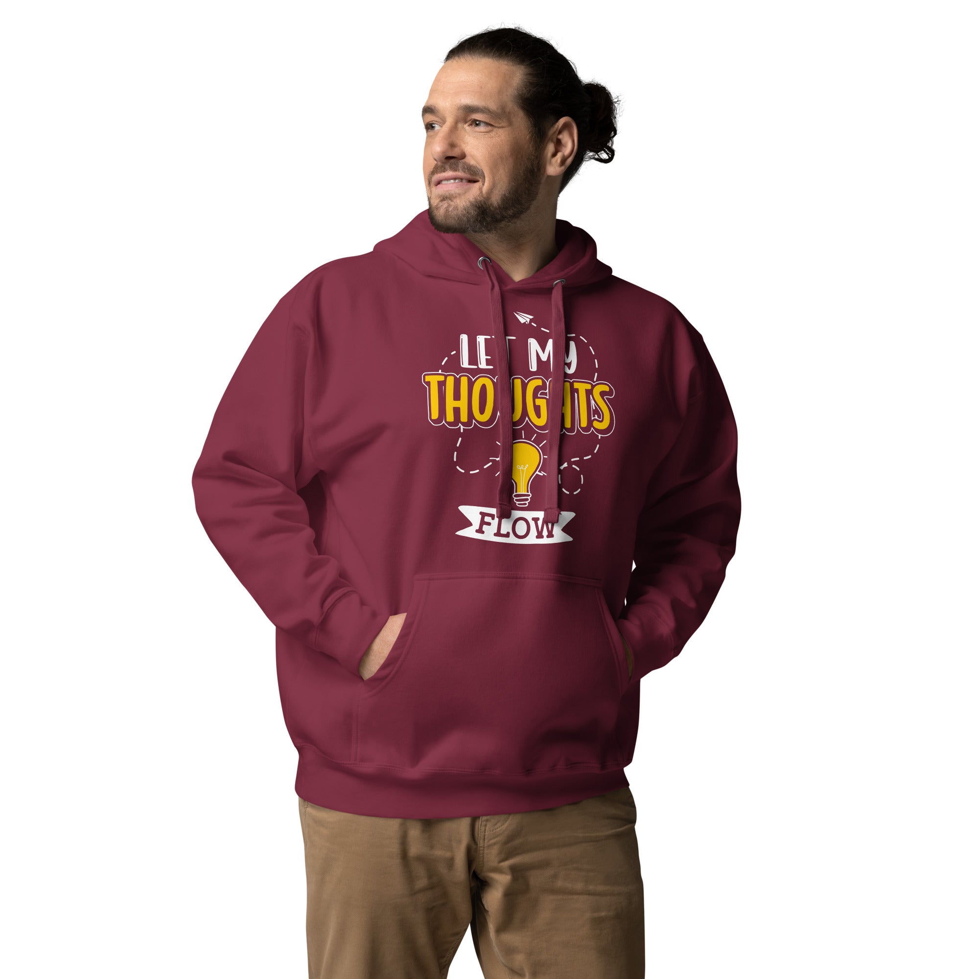 Let My Thoughts Flow Unisex Hoodie