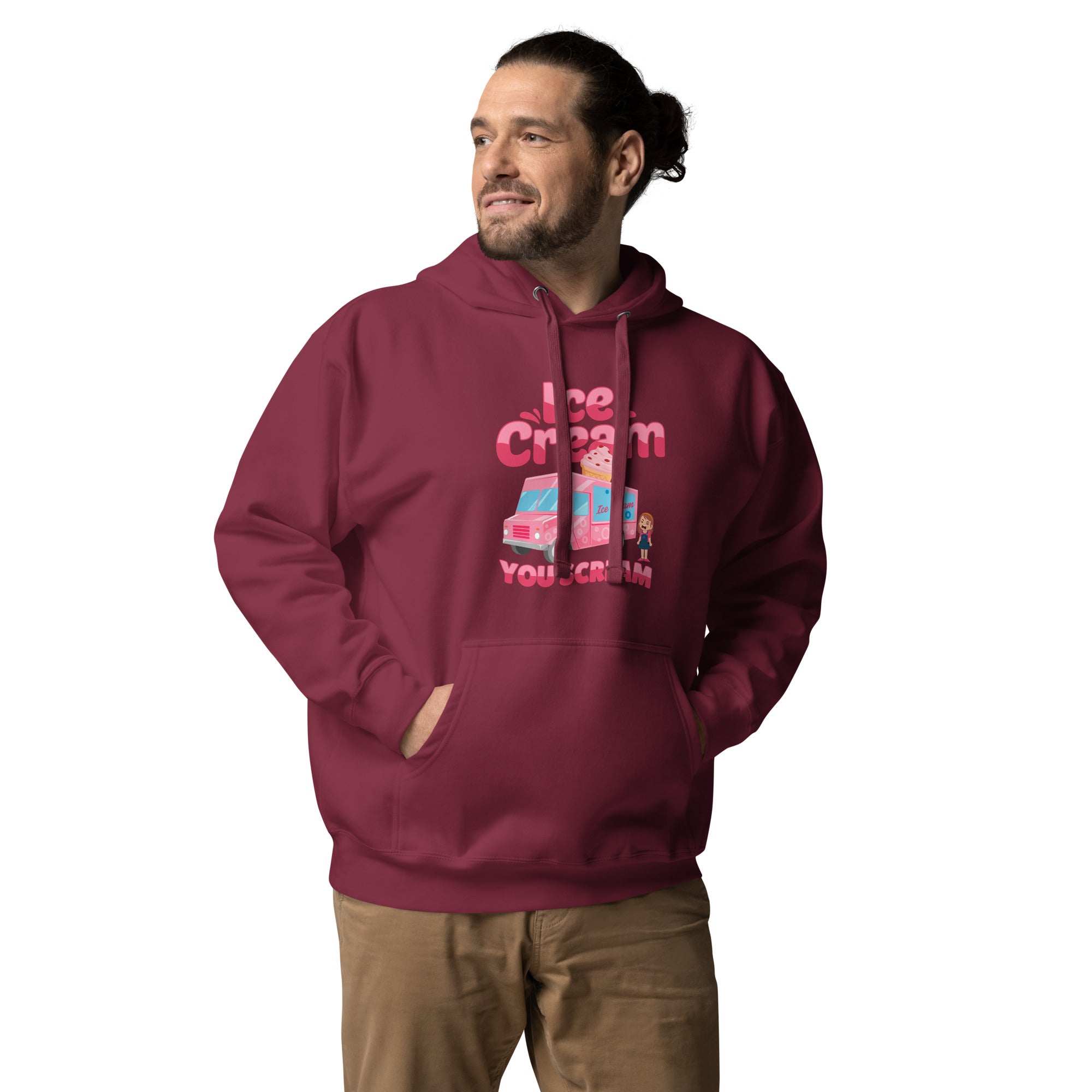 Ice Cream You Scream Unisex Hoodie