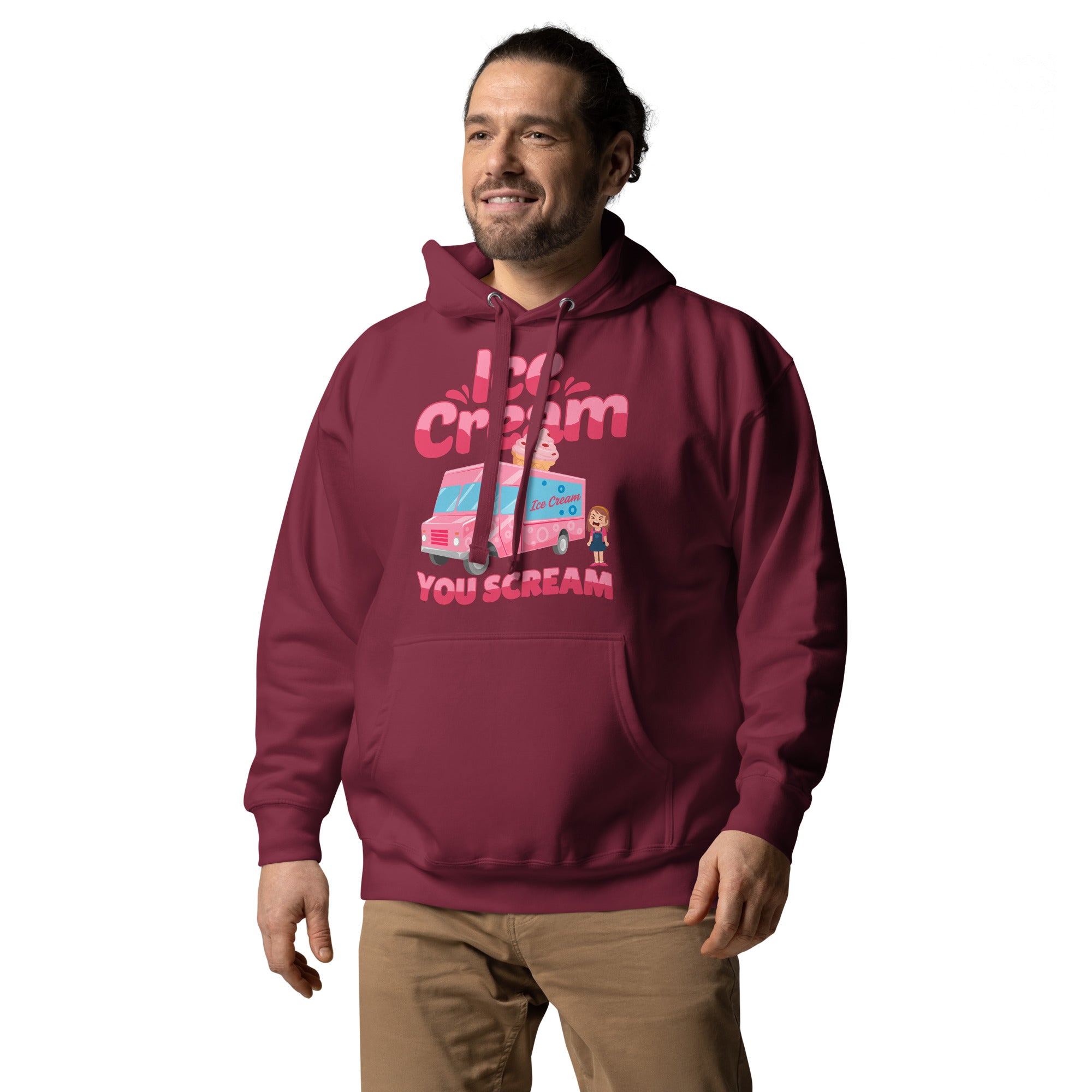 Ice Cream You Scream Unisex Hoodie