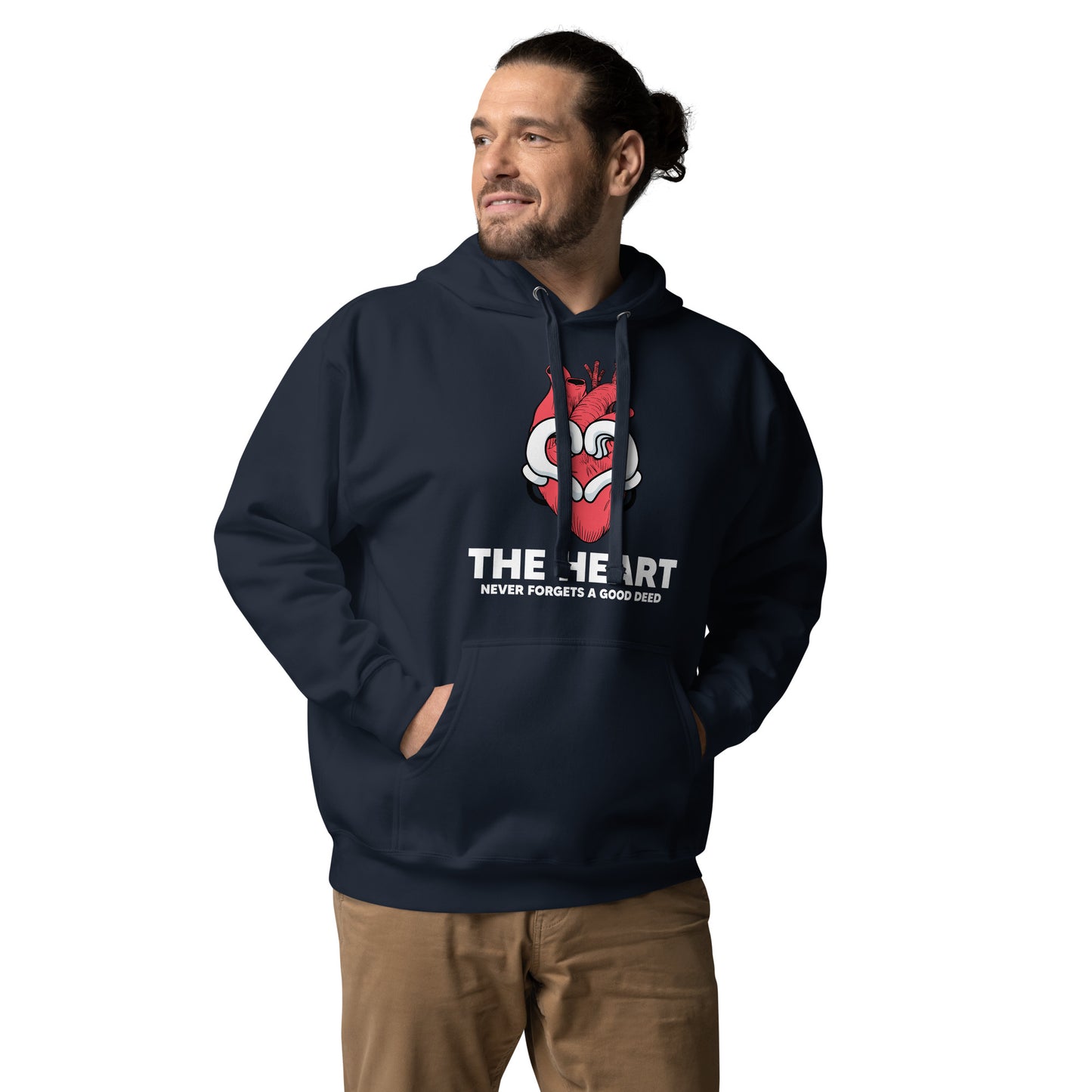 The Heart Never Forgets A Good Deed Unisex Hoodie