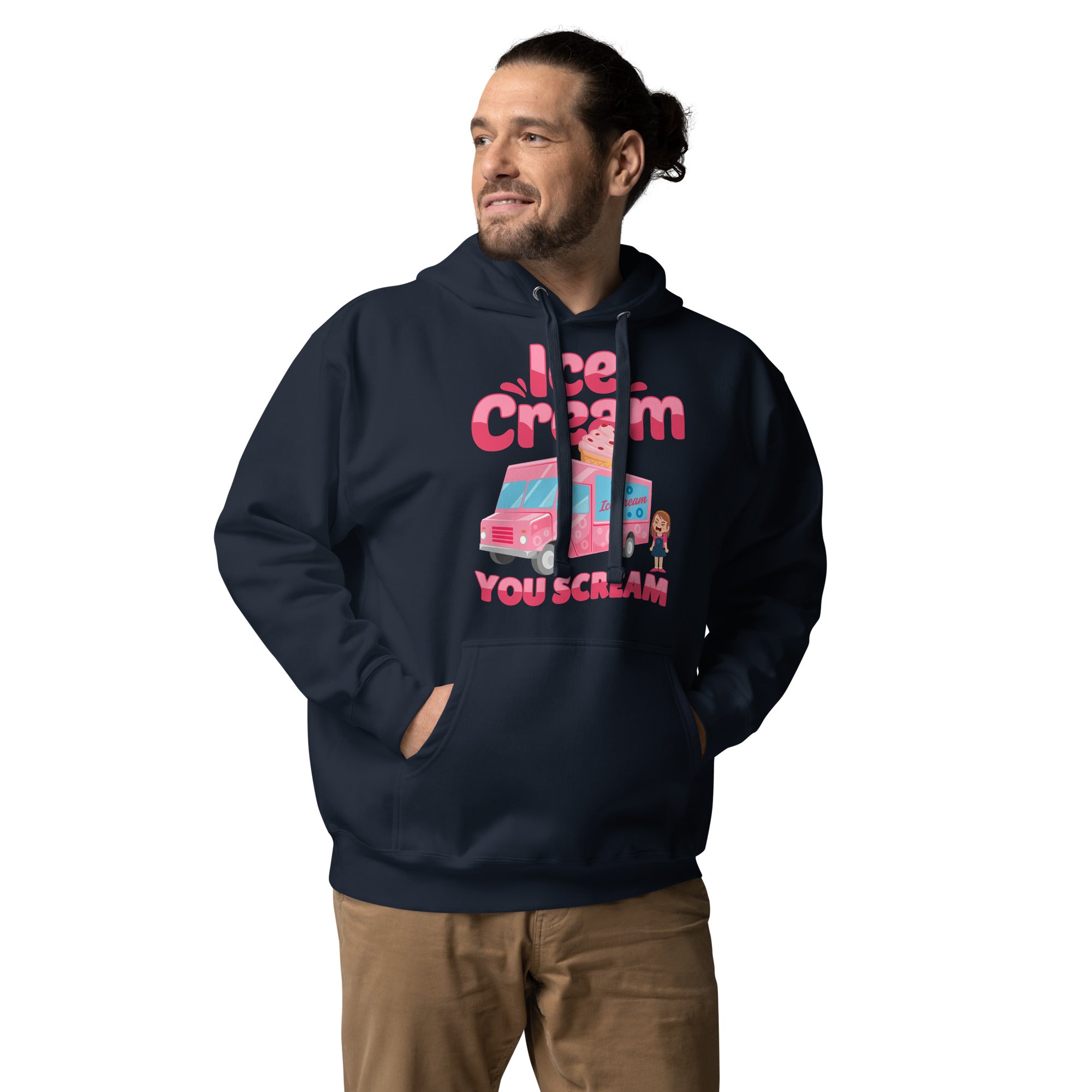 Ice Cream You Scream Unisex Hoodie