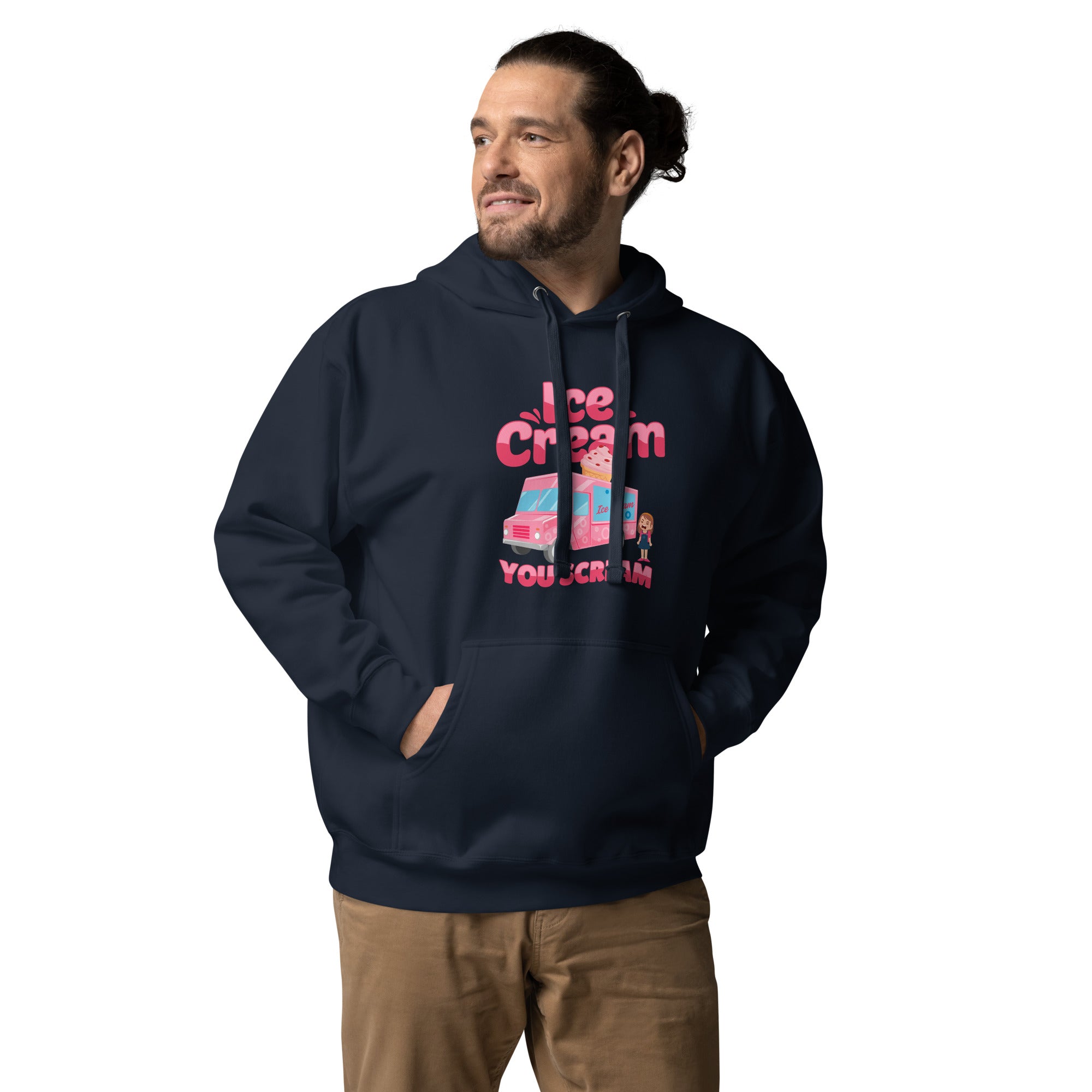 Ice Cream You Scream Unisex Hoodie