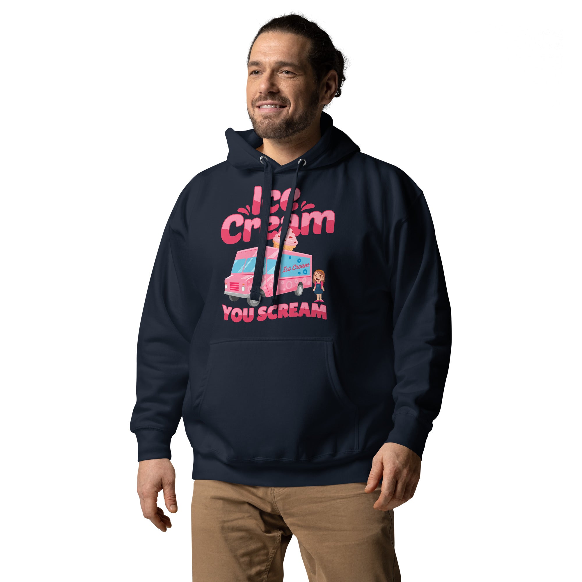 Ice Cream You Scream Unisex Hoodie