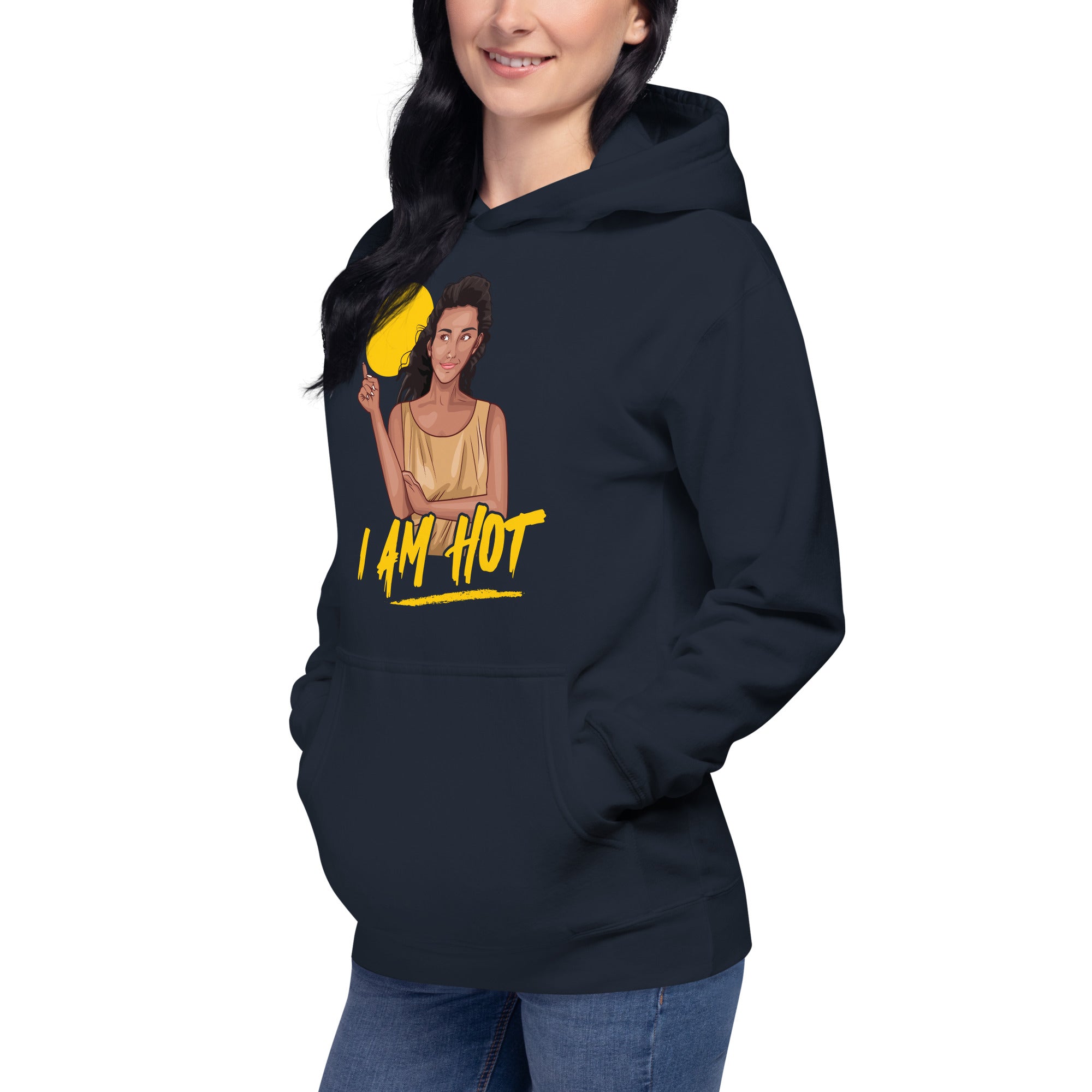 I Am Hot Unisex Hoodie